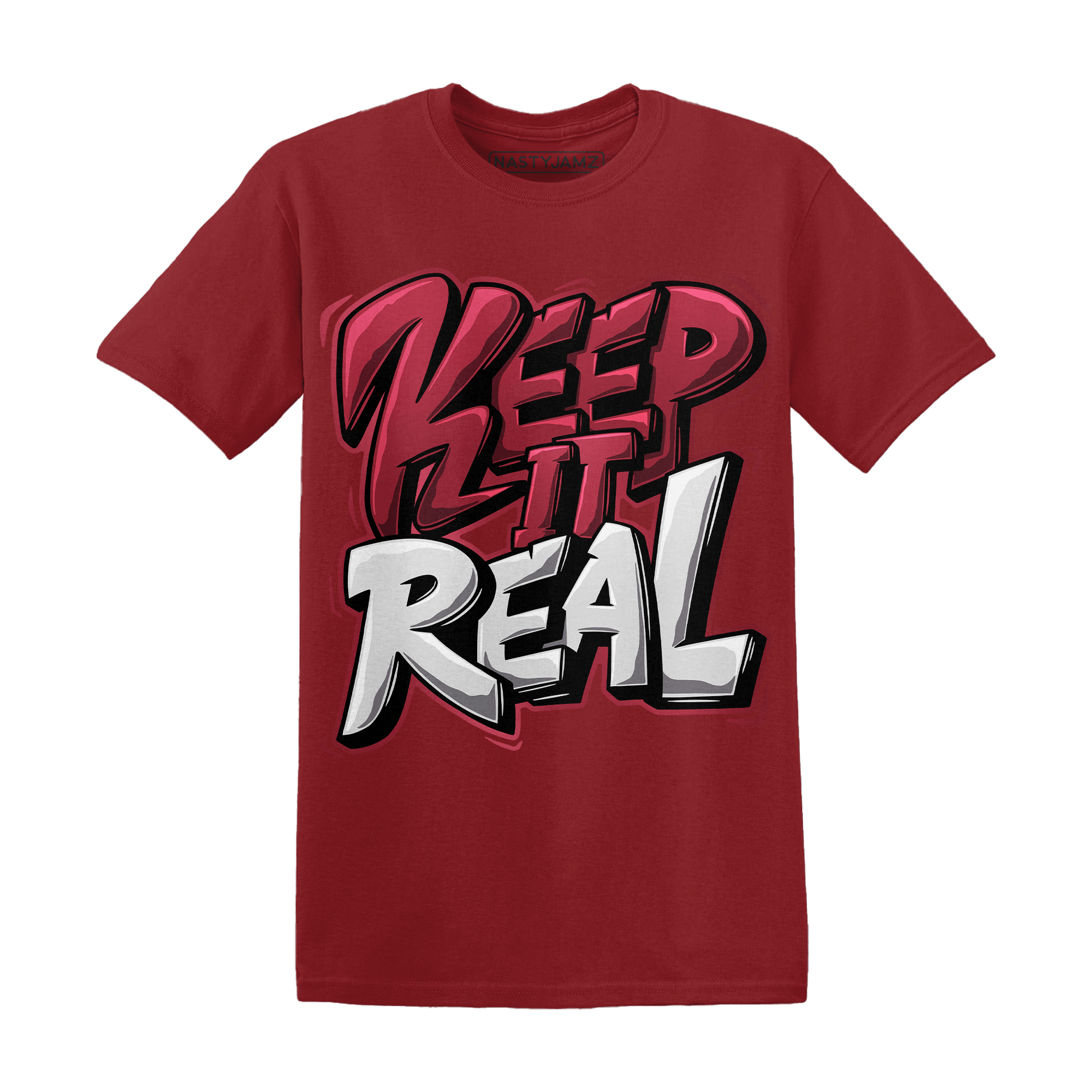 High 85 Metallic Burgundy 1s T Shirt Match Keep Real - NastyJamz