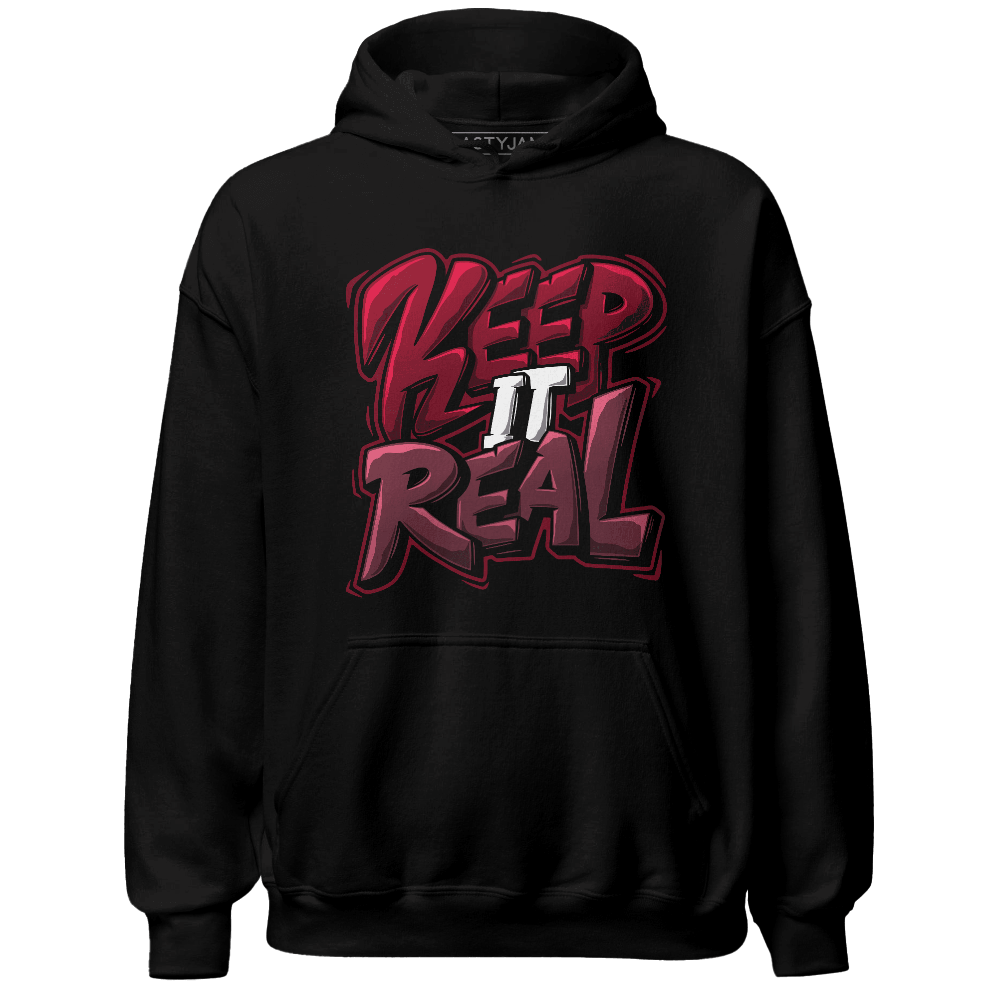 High White Team Red 1s Hoodie Match Keep Real - NastyJamz