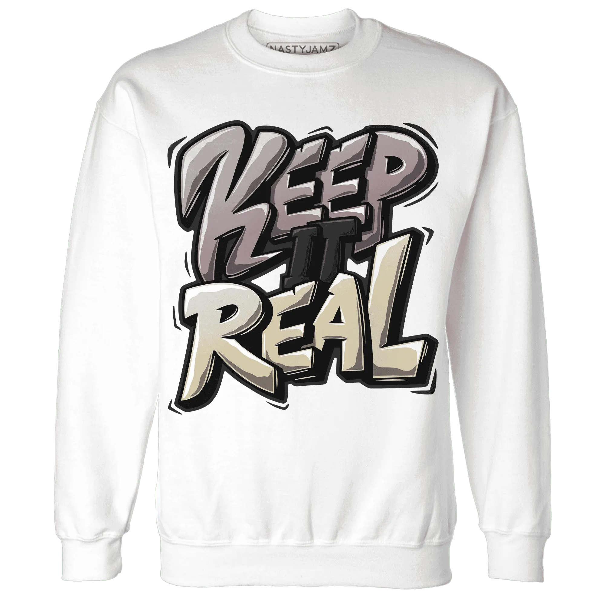 Black-Violet-Ore-3s-NastyJamz-Sweatshirt-Match-Keep-Real
