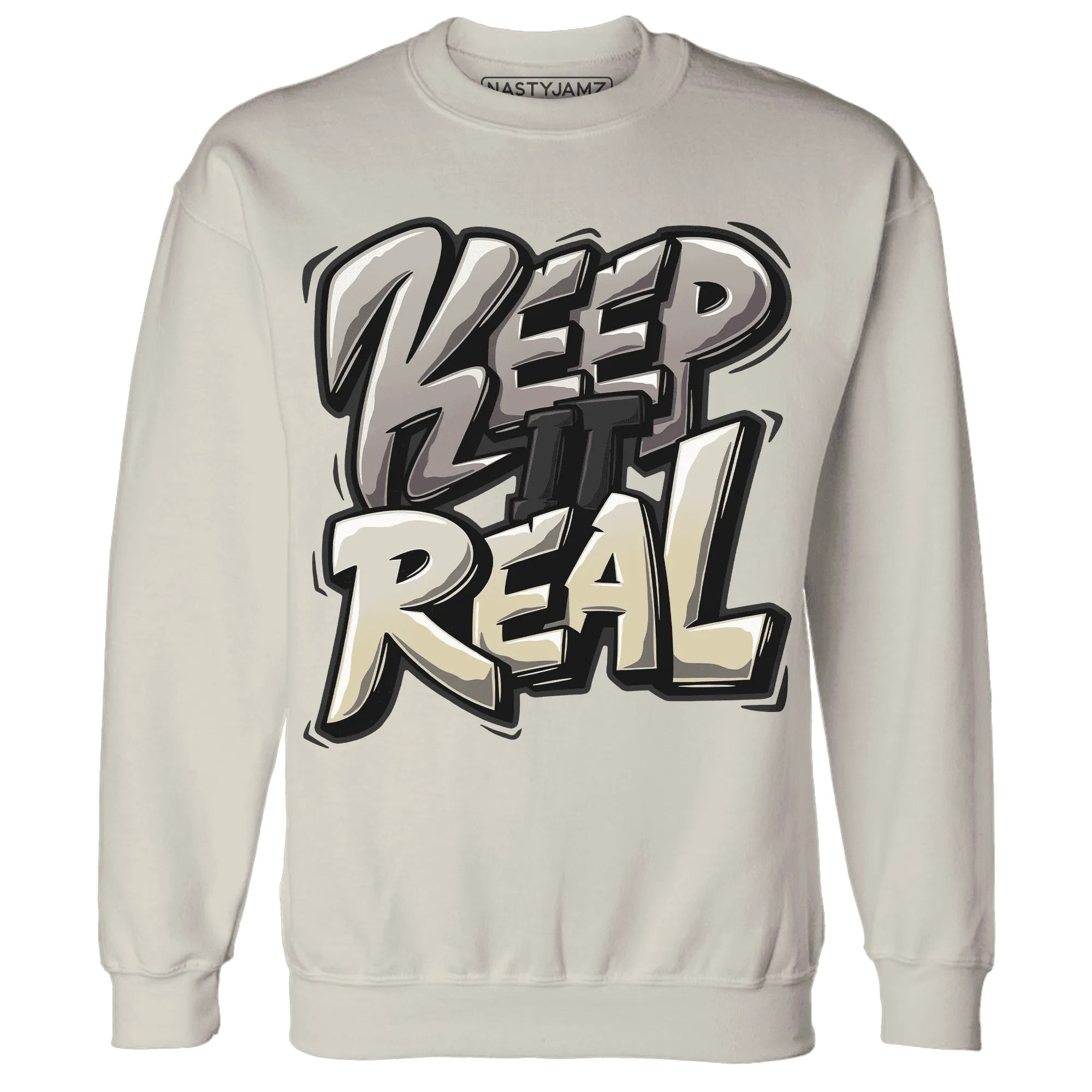 Black-Violet-Ore-3s-NastyJamz-Sweatshirt-Match-Keep-Real