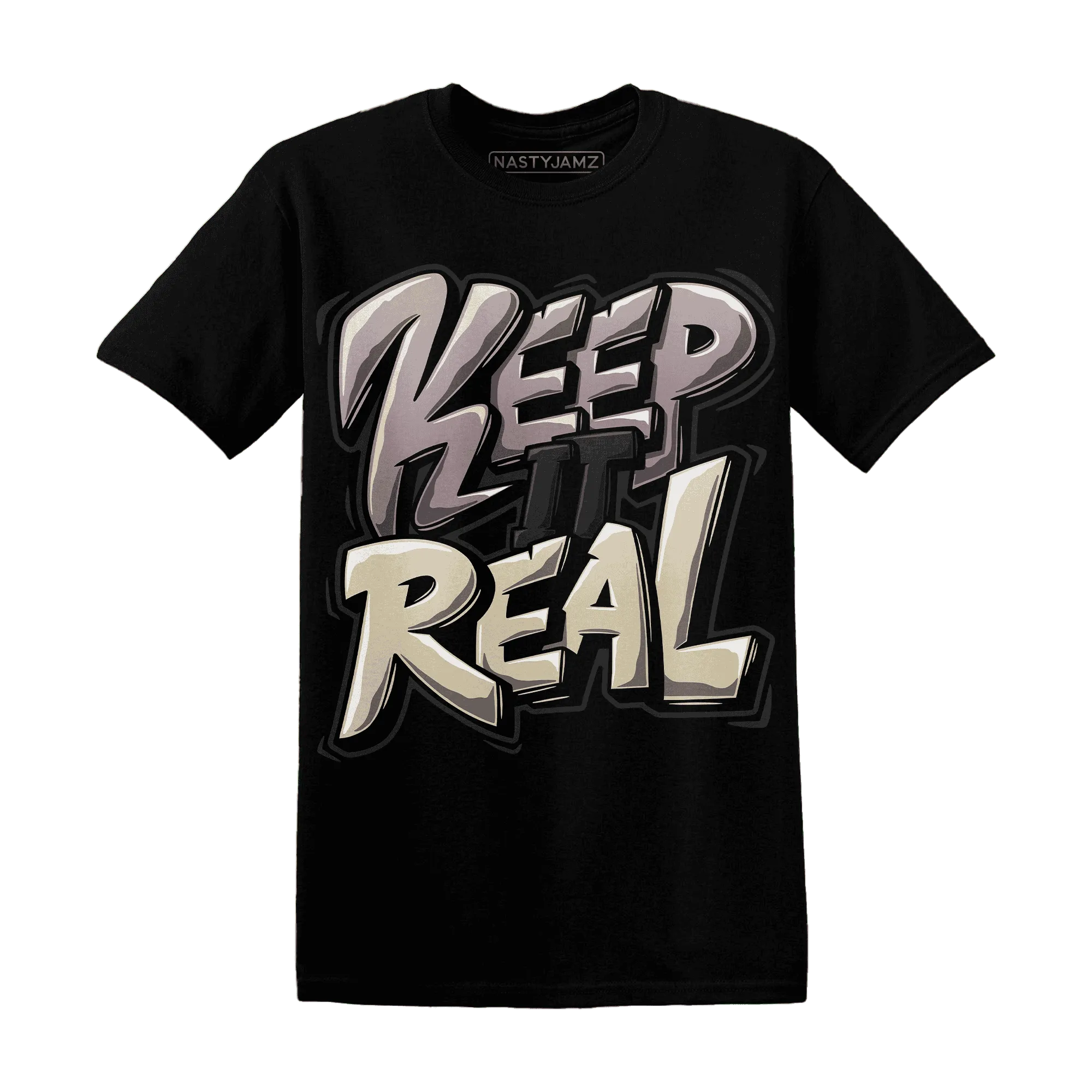 Black-Violet-Ore-3s-NastyJamz-T-Shirt-Match-Keep-Real