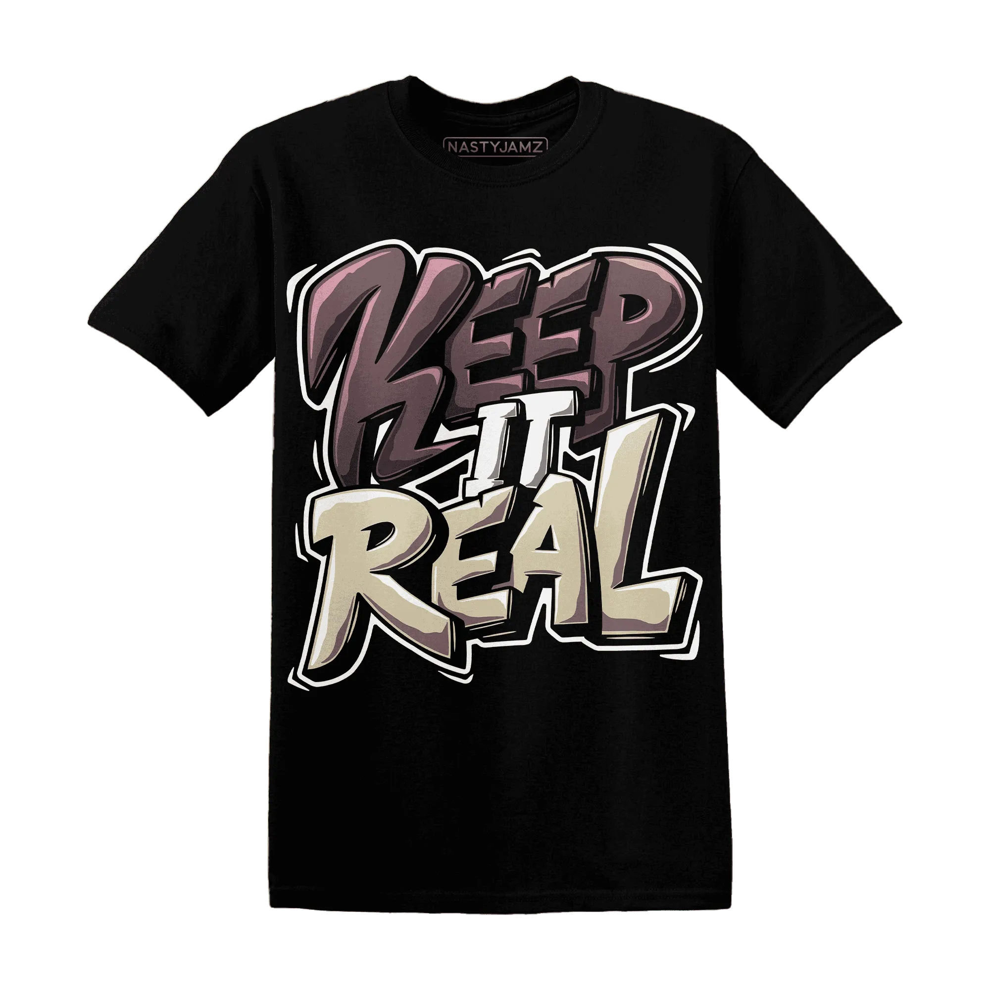 Burgundy-Crush-3s-NastyJamz-T-Shirt-Match-Keep-Real