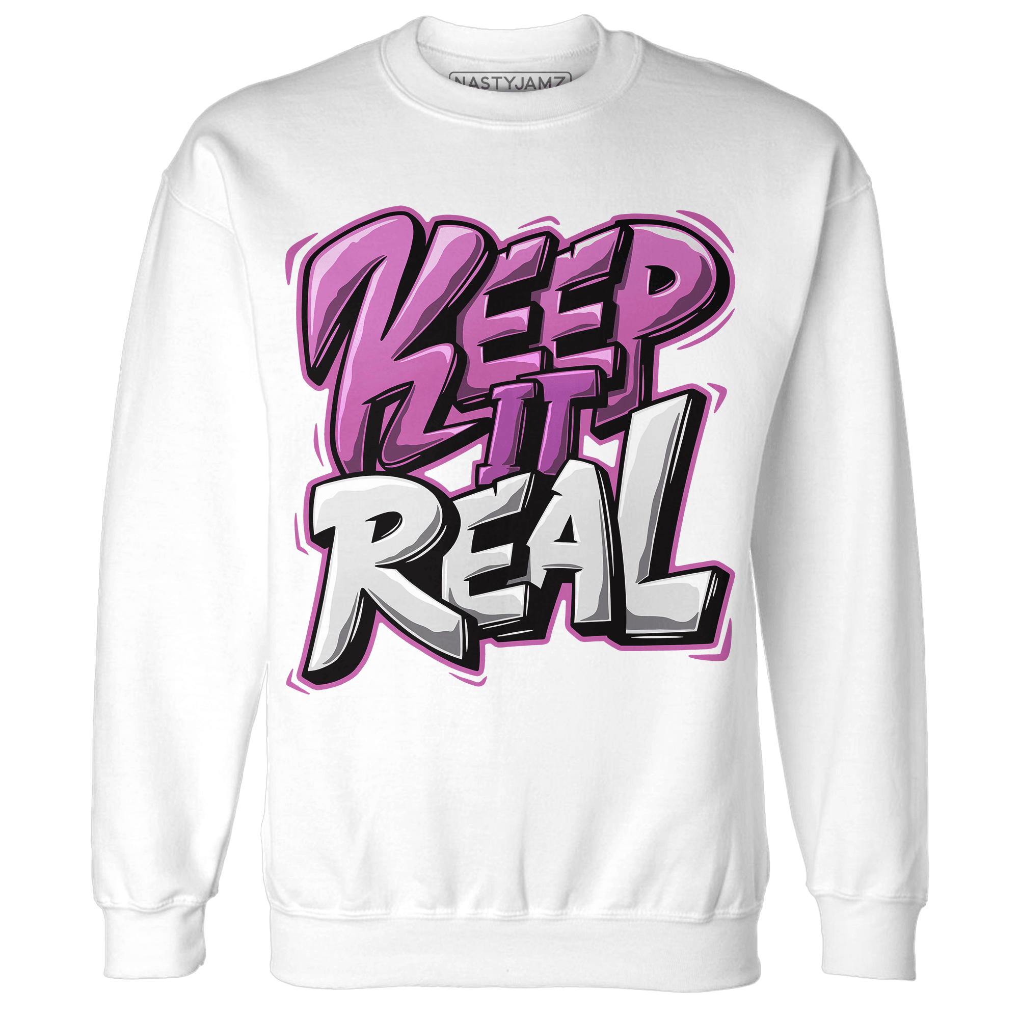 GS Hyper Violet 4s Sweatshirt Match Keep Real - NastyJamz