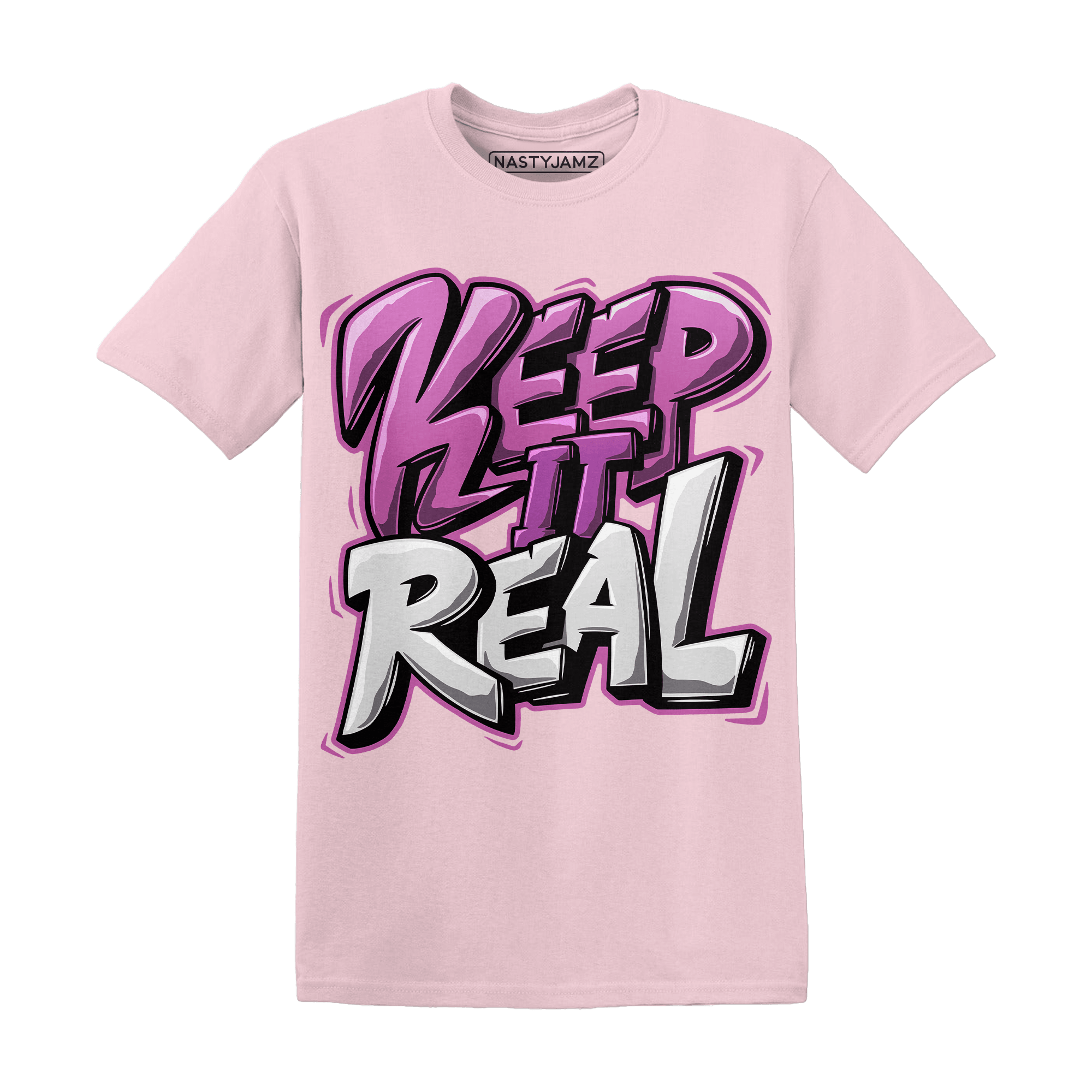 GS Hyper Violet 4s T Shirt Keep Real - NastyJamz