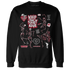 Retro-Red-Taxi-12s-NastyJamz-Sweatshirt-Match-Keep-The-Spirit-Alive