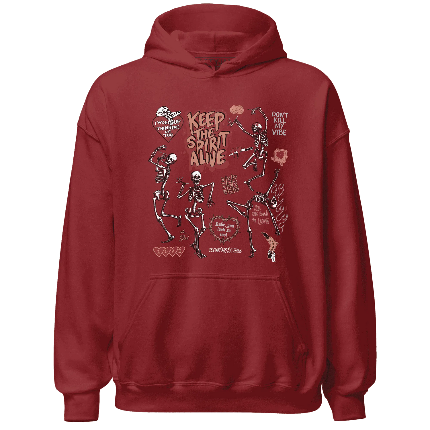 Dune-Red-13s-NastyJamz-Hoodie-Match-Keep-The-Spirit-Alive