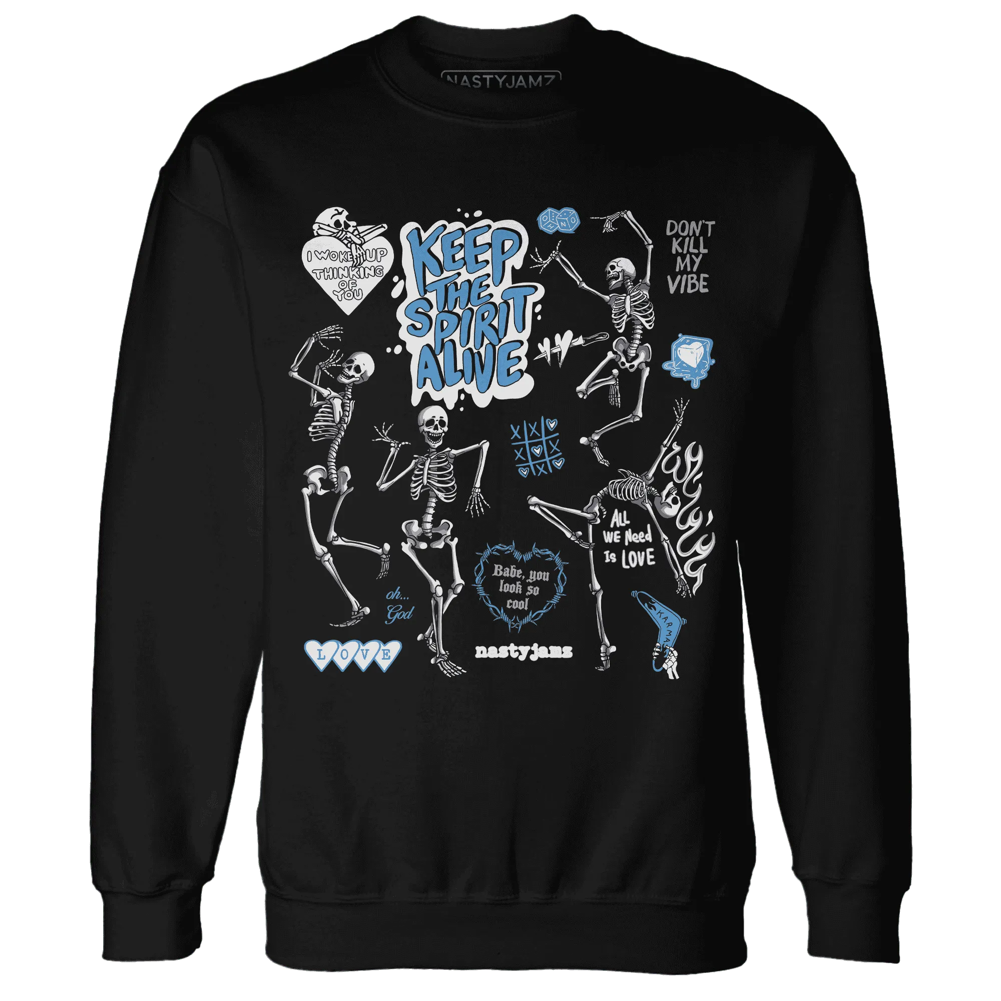 Carolina-Blue-Univercitii-17s-NastyJamz-Sweatshirt-Match-Keep-The-Spirit-Alive