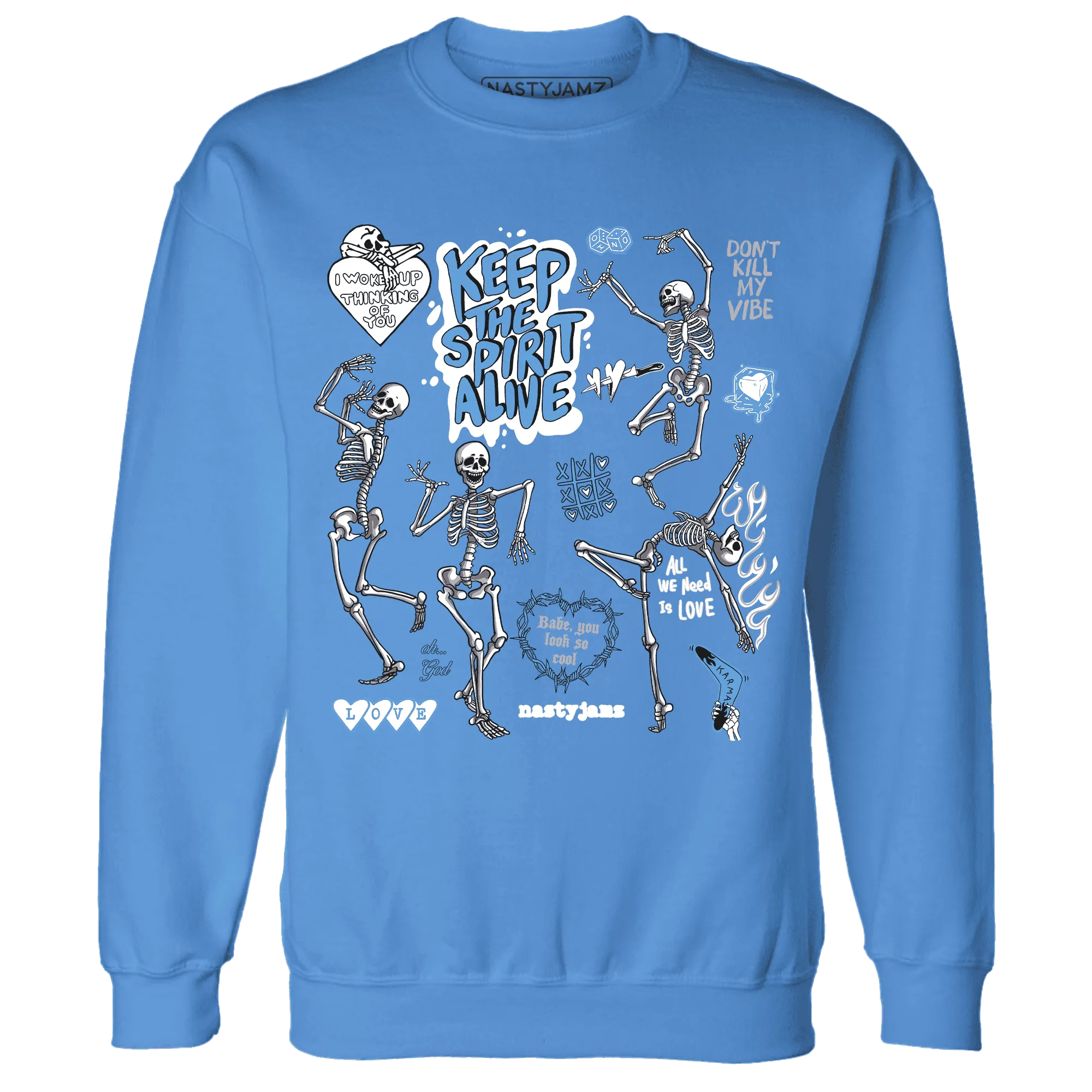 Carolina-Blue-Univercitii-17s-NastyJamz-Sweatshirt-Match-Keep-The-Spirit-Alive