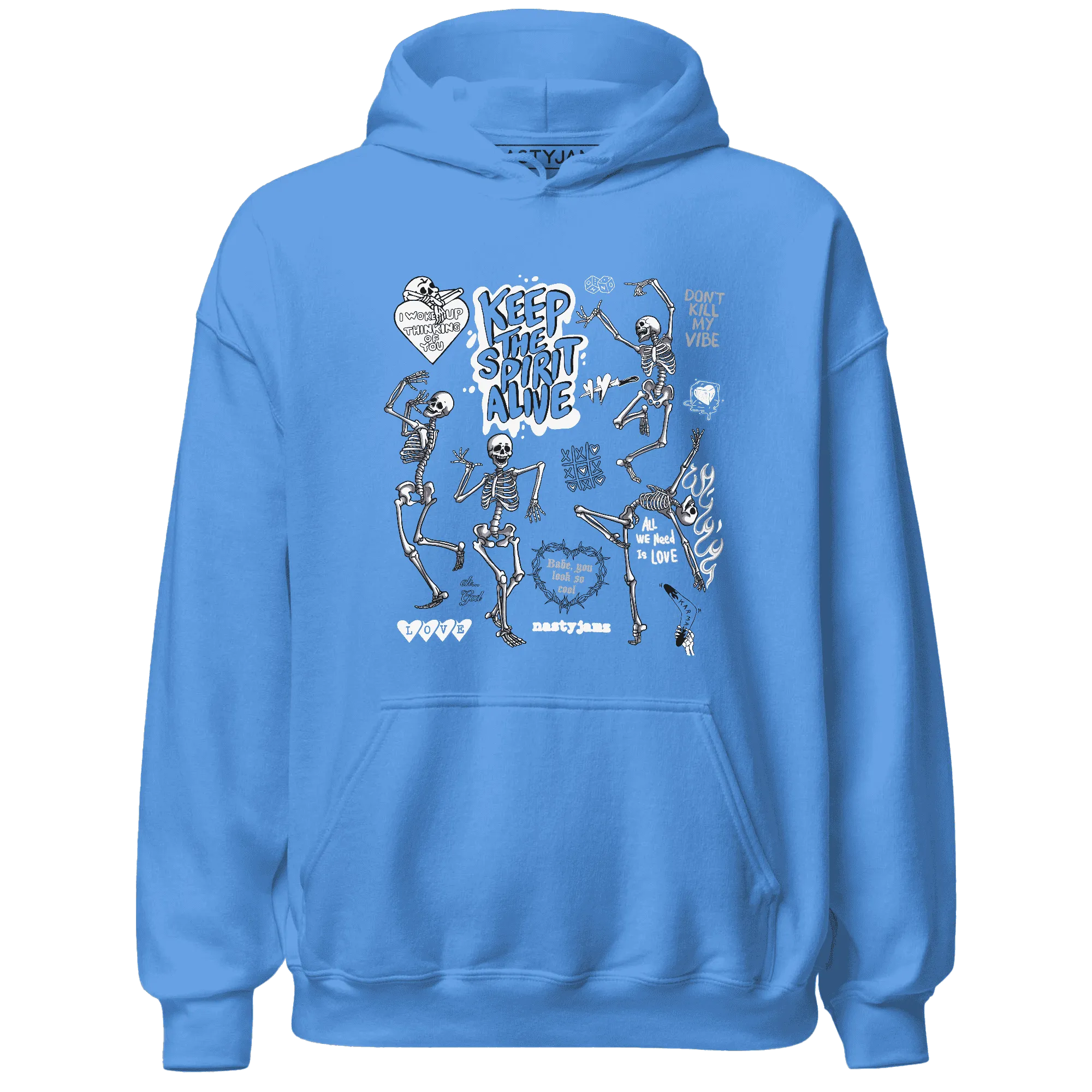 Carolina-Blue-Univercitii-17s-NastyJamz-Hoodie-Match-Keep-The-Spirit-Alive
