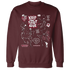 High-White-Team-Red-1s-NastyJamz-Sweatshirt-Match-Keep-The-Spirit-Alive