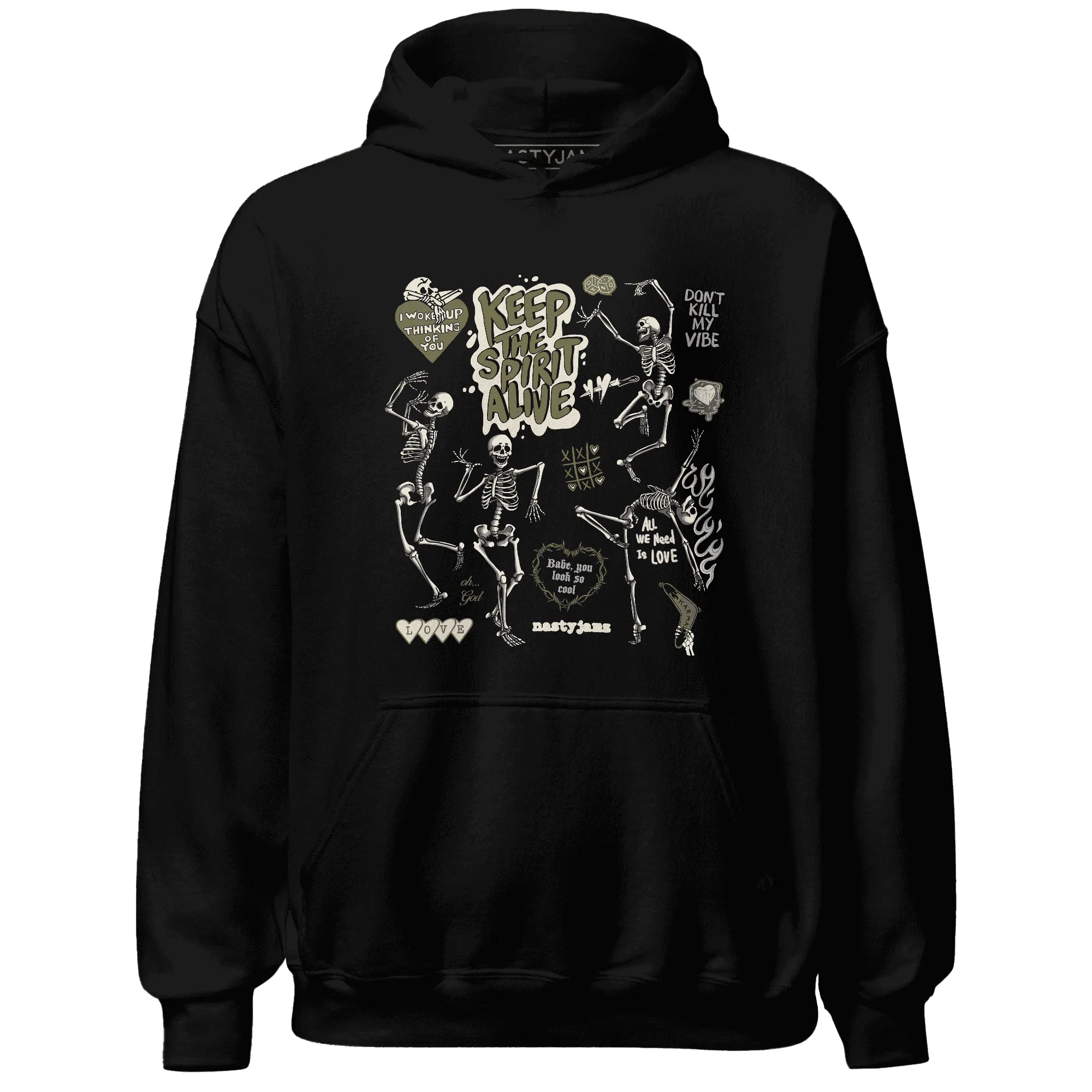 Medium-Olive-1s-NastyJamz-Hoodie-Match-Keep-The-Spirit-Alive