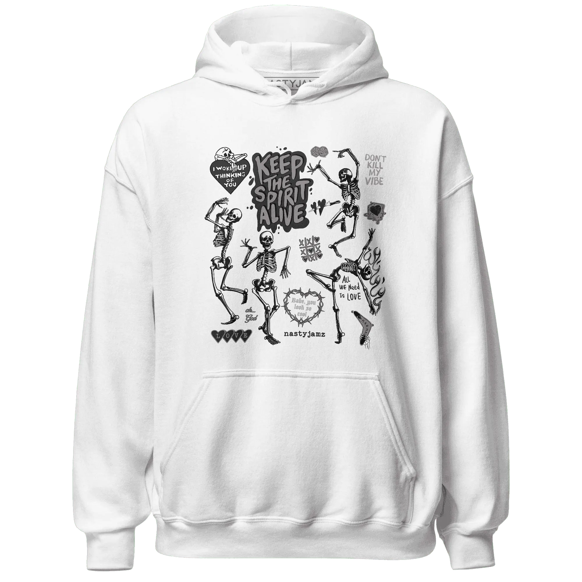 Black-Violet-Ore-3s-NastyJamz-Hoodie-Match-Keep-The-Spirit-Alive