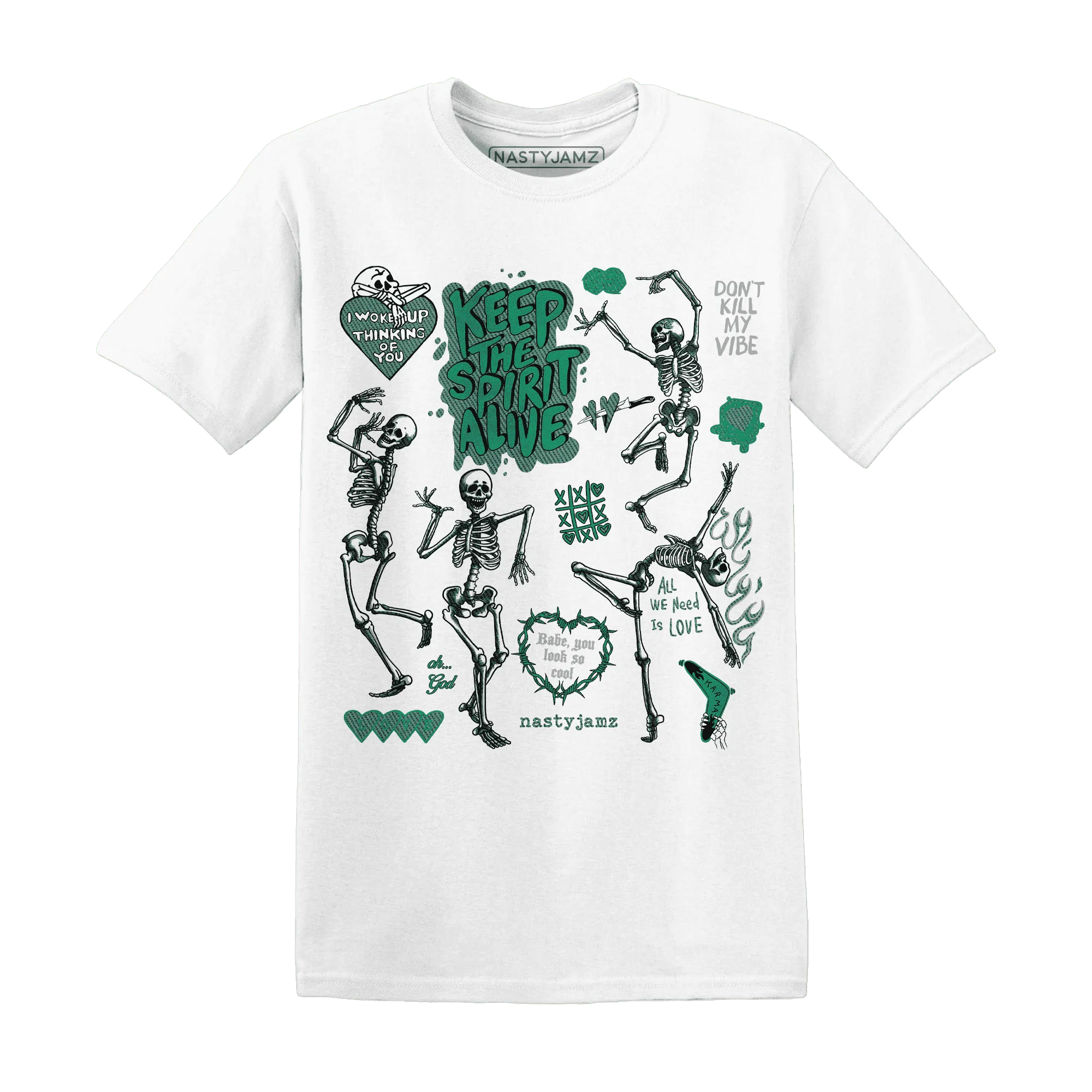 Nina-CN-Abney-3s-NastyJamz-T-Shirt-Match-Keep-The-Spirit-Alive
