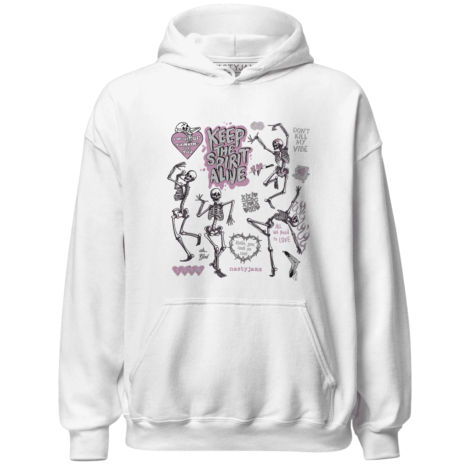 Orchid-Neutral-Grey-Black-White-4s-Hoodie-Match-Keep-The-Spirit-Alive