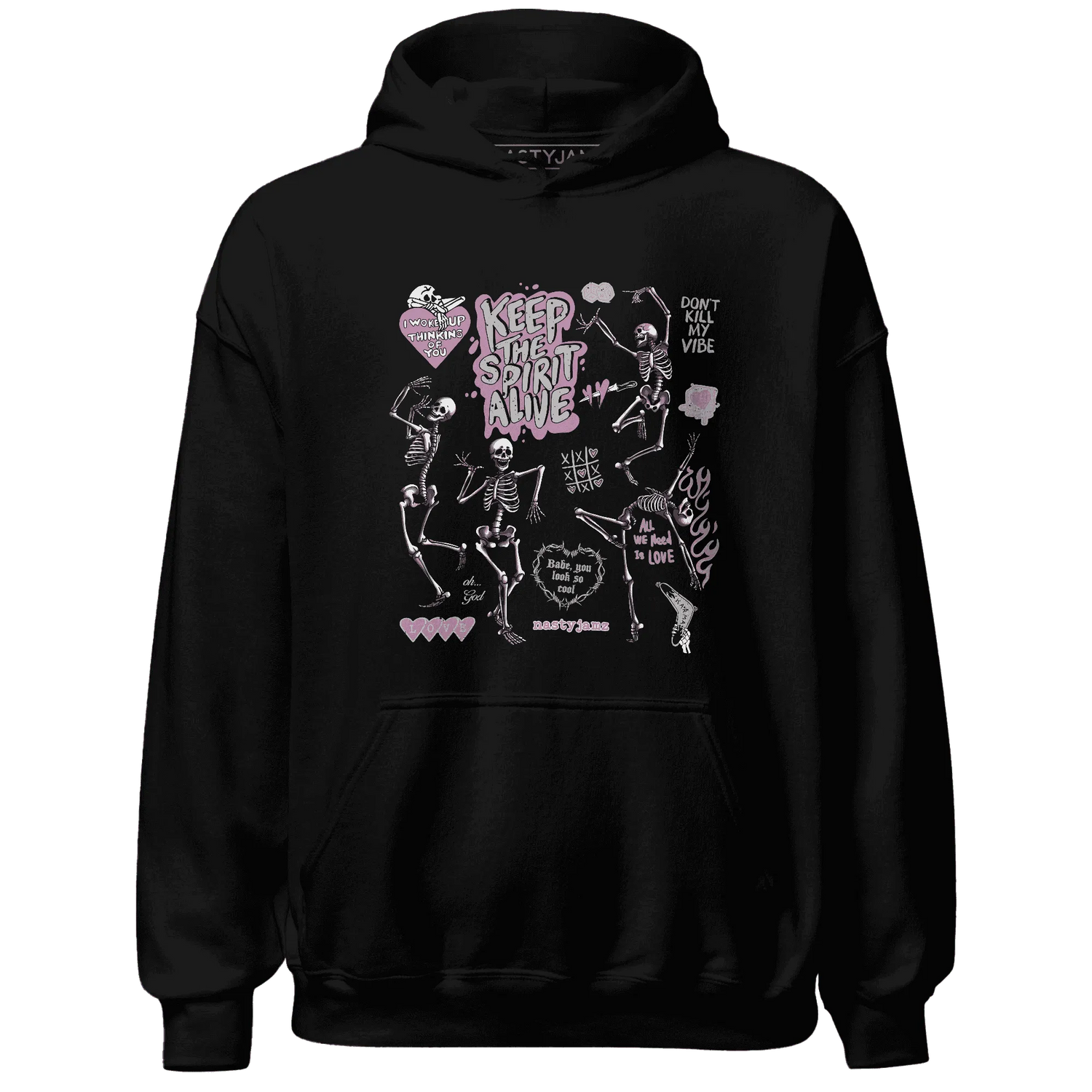 Orchid-Neutral-Grey-Black-White-4s-Hoodie-Match-Keep-The-Spirit-Alive
