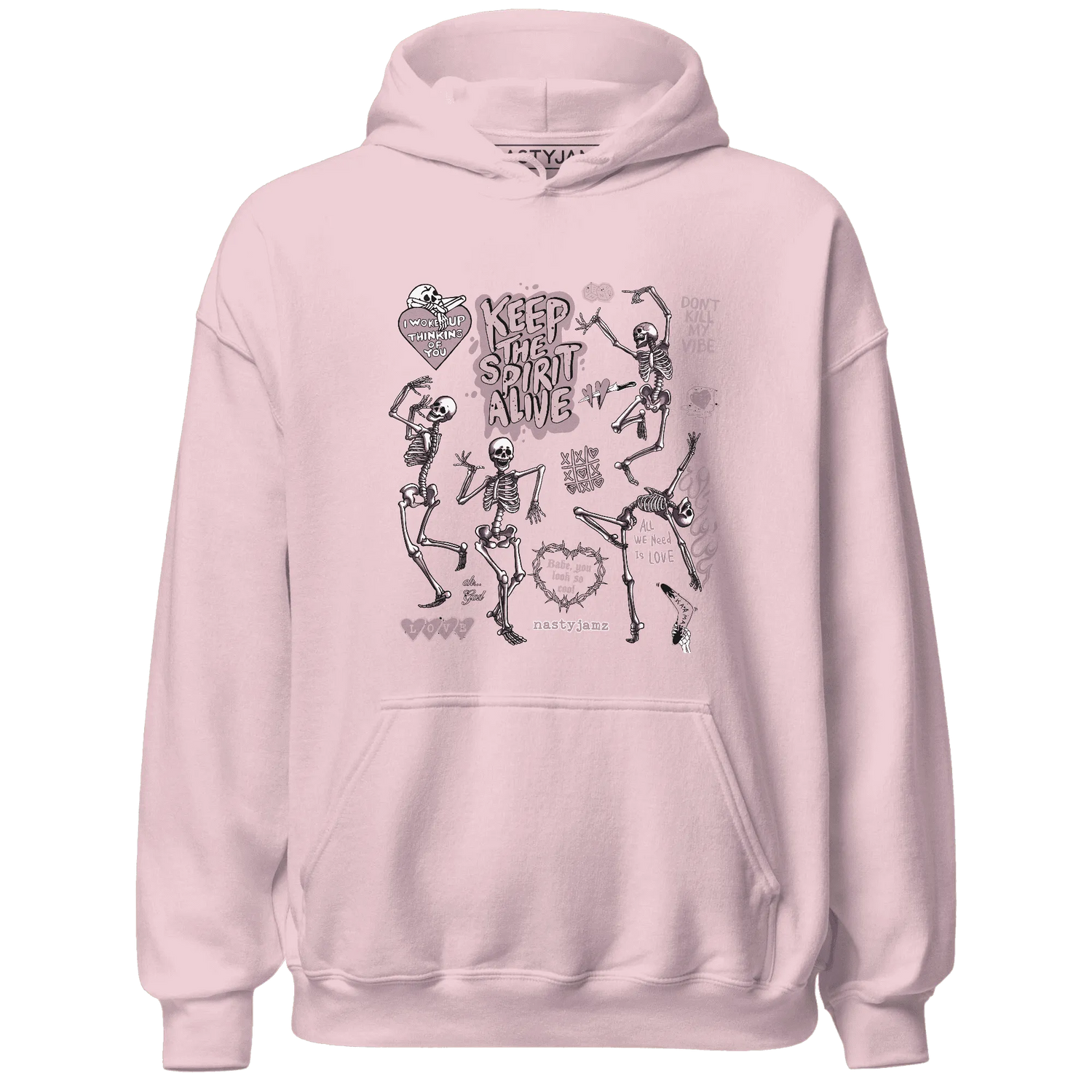 Orchid-Neutral-Grey-Black-White-4s-Hoodie-Match-Keep-The-Spirit-Alive