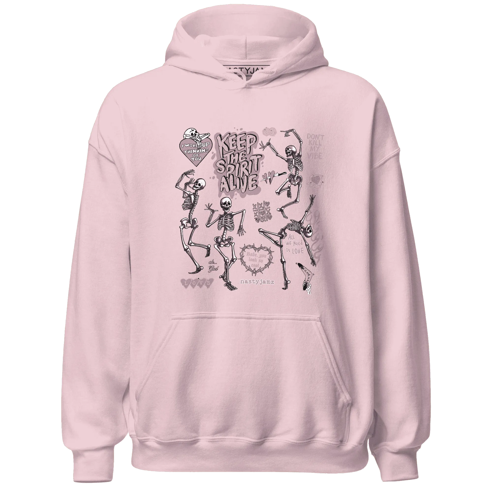 Orchid-Neutral-Grey-Black-White-4s-Hoodie-Match-Keep-The-Spirit-Alive