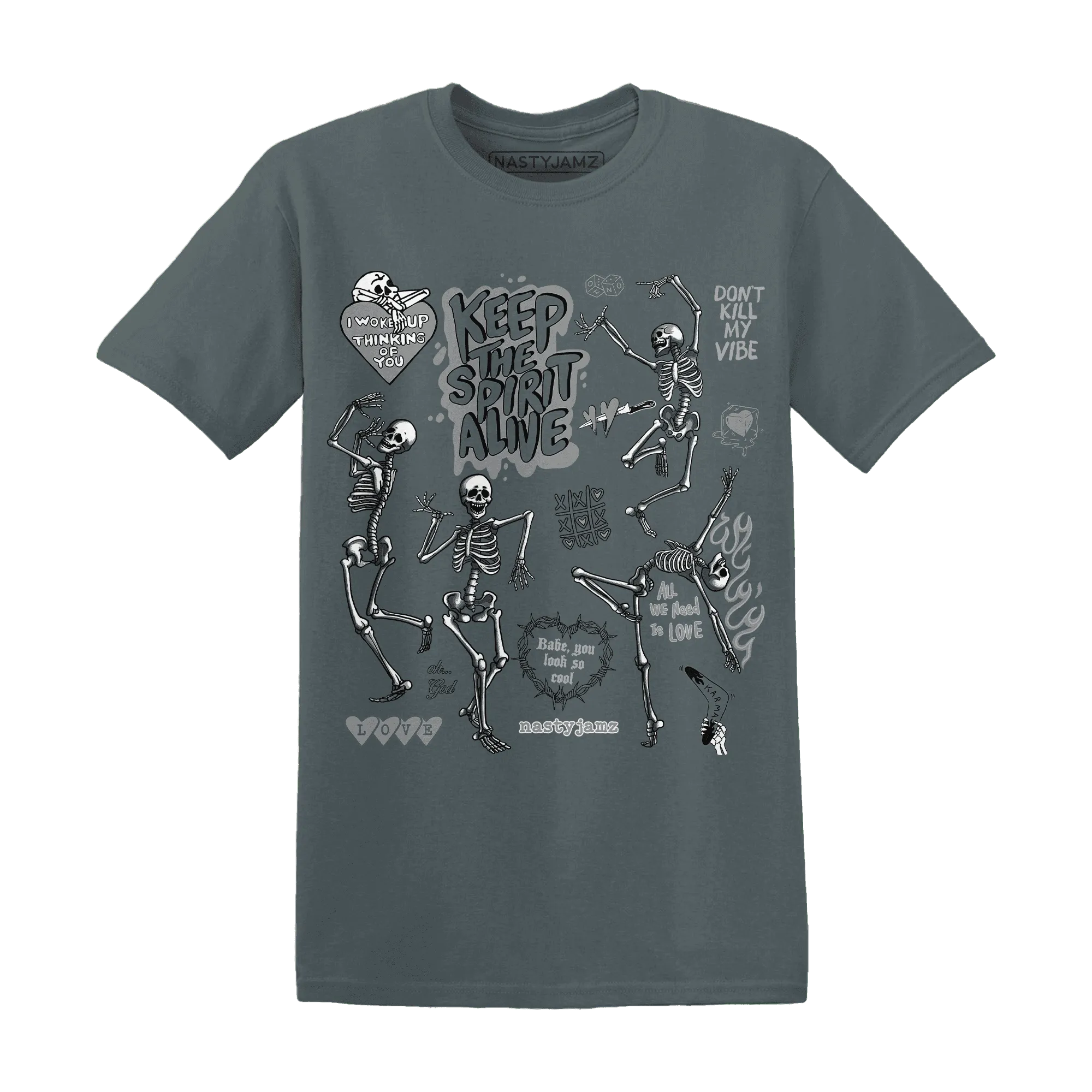 Paris-Cement-Olympics-4s-NastyJamz-T-Shirt-Match-Keep-The-Spirit-Alive