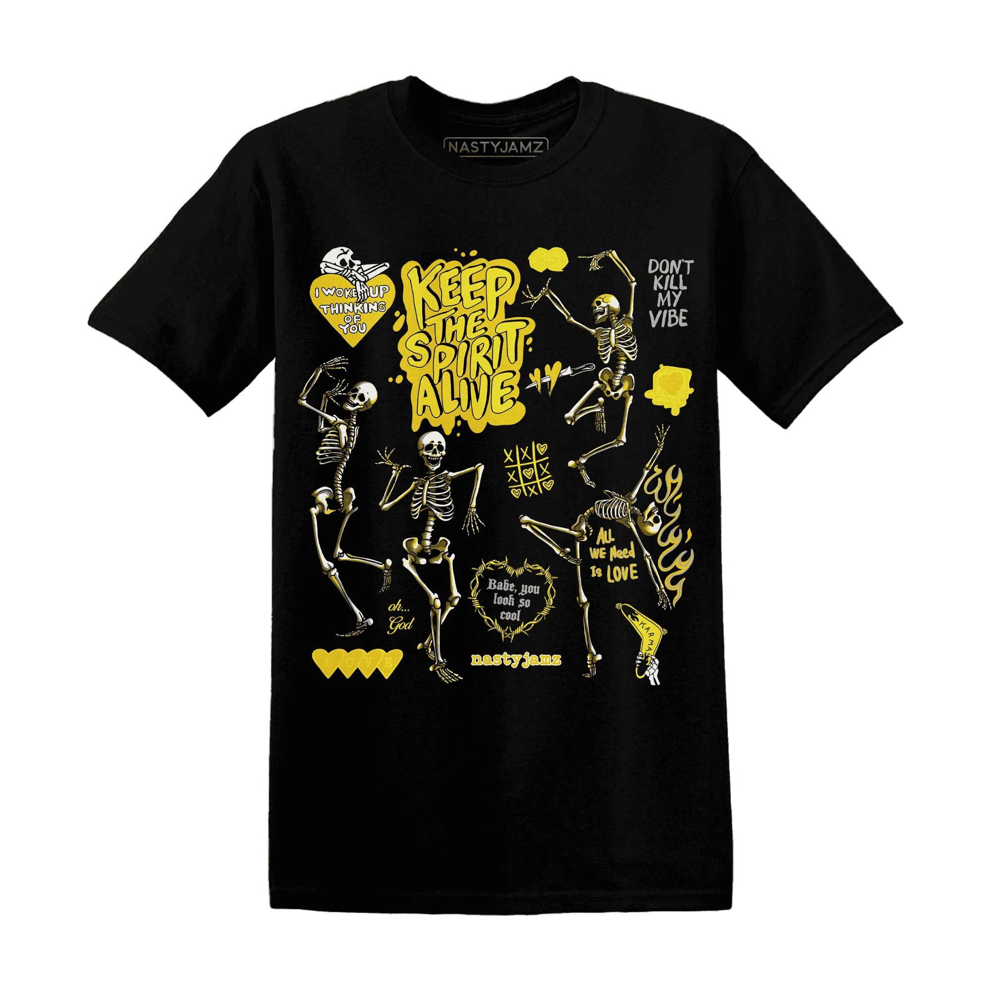 Vivid-Sulfur-4s-NastyJamz-T-Shirt-Match-Keep-The-Spirit-Alive