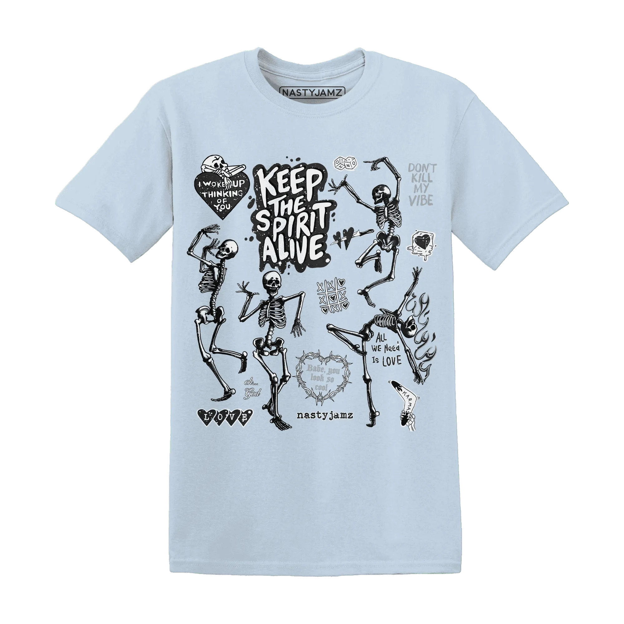 Reverse-Oreo-6s-NastyJamz-T-Shirt-Match-Keep-The-Spirit-Alive