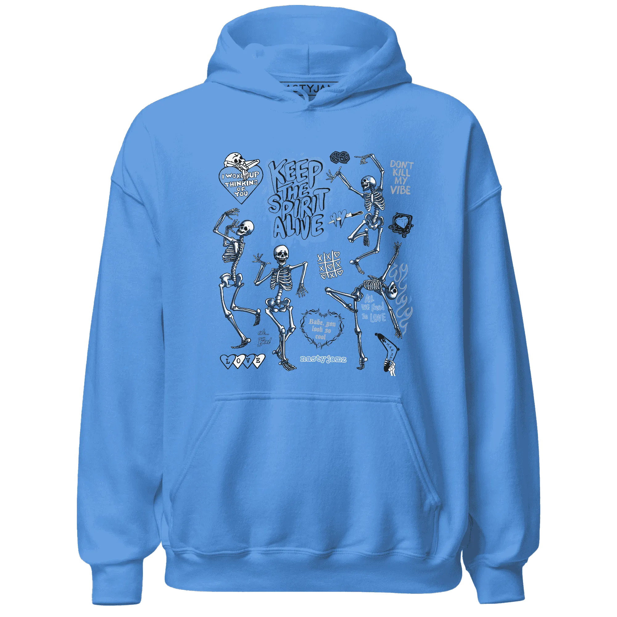 AM-Plus-Black-Univercitii-Blue-NastyJamz-Hoodie-Match-Keep-The-Spirit-Alive