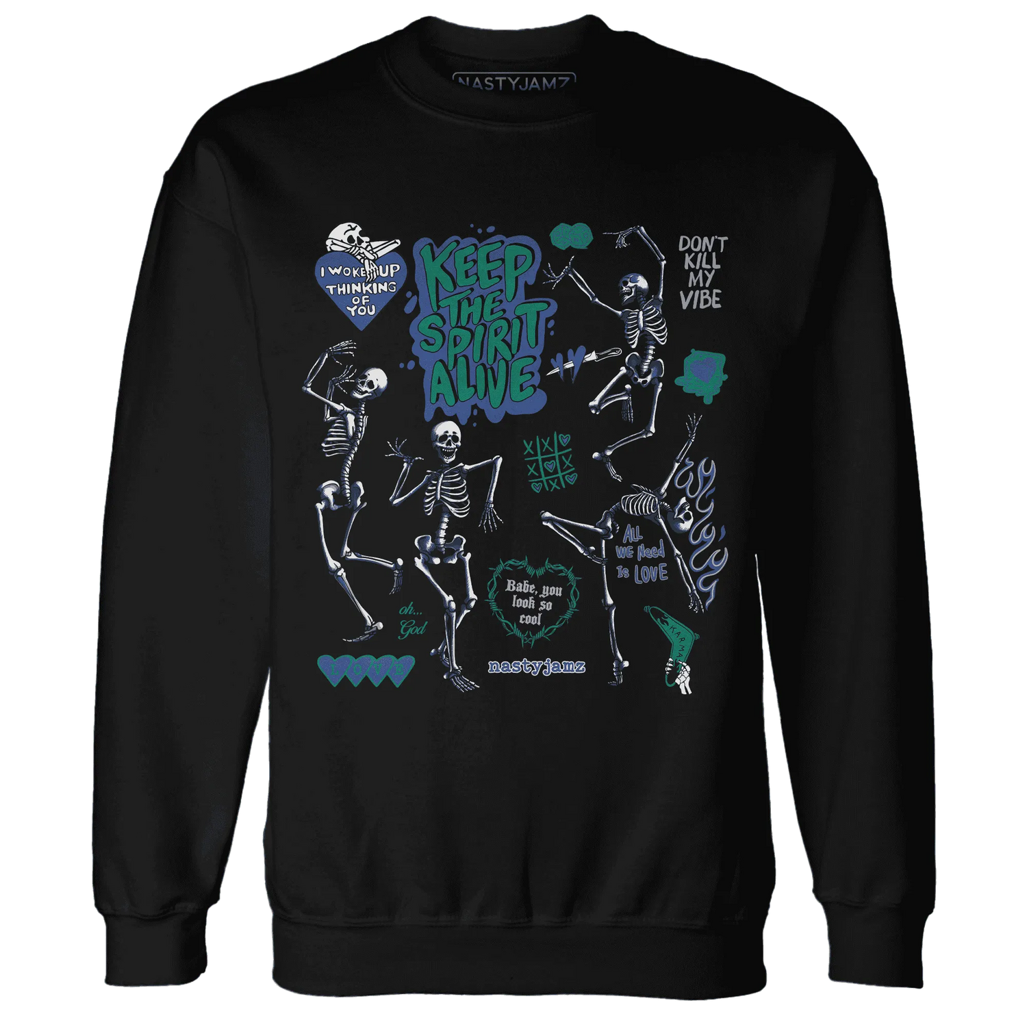 Dunk-Hyper-Royal-Malachite-Sweatshirt-Match-Keep-The-Spirit-Alive