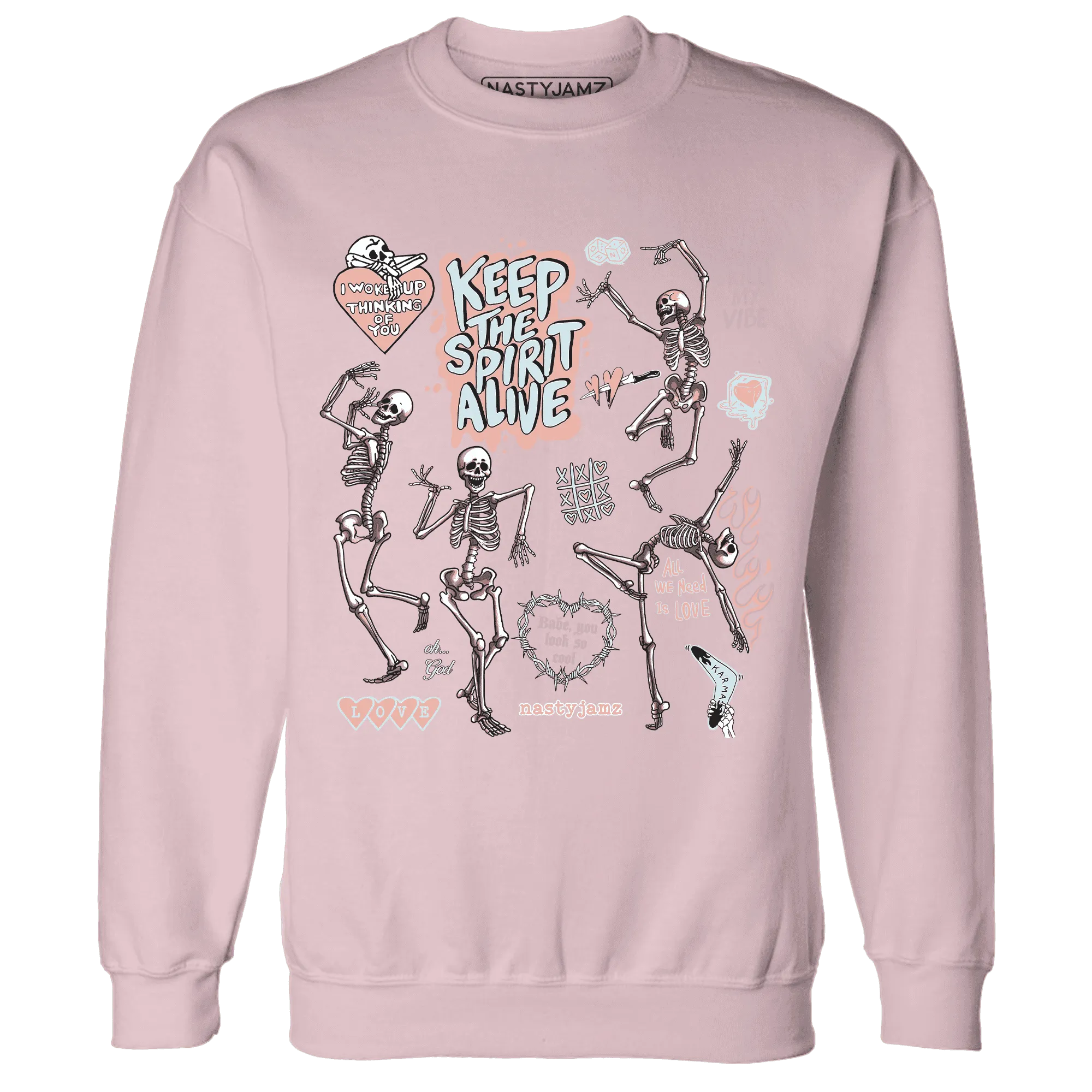 Dunk-Low-Glacier-Blue-Arctic-Orange-Sweatshirt-Match-Keep-The-Spirit-Alive