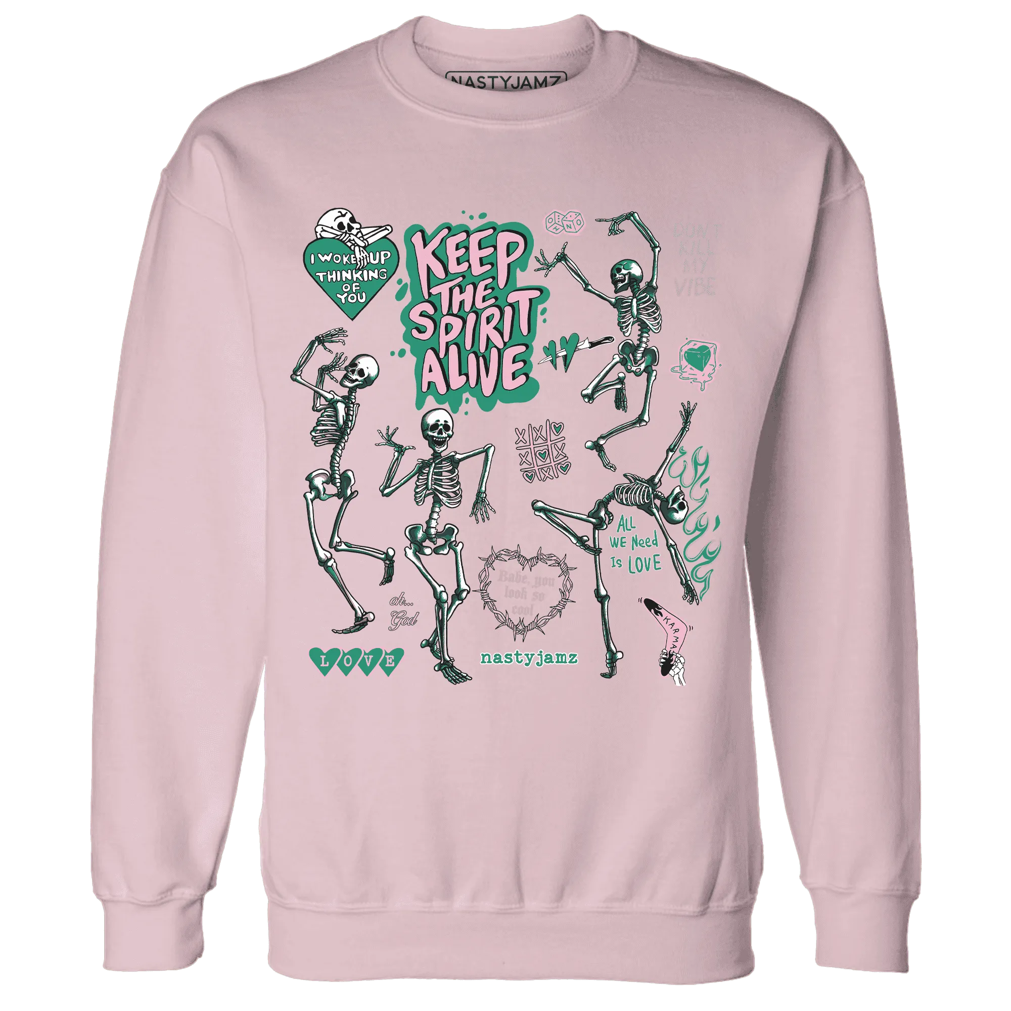 Dunk-Pink-Malachite-Medium-Soft-Low-Sail-NastyJamz-Sweatshirt-Match-Keep-The-Spirit-Alive