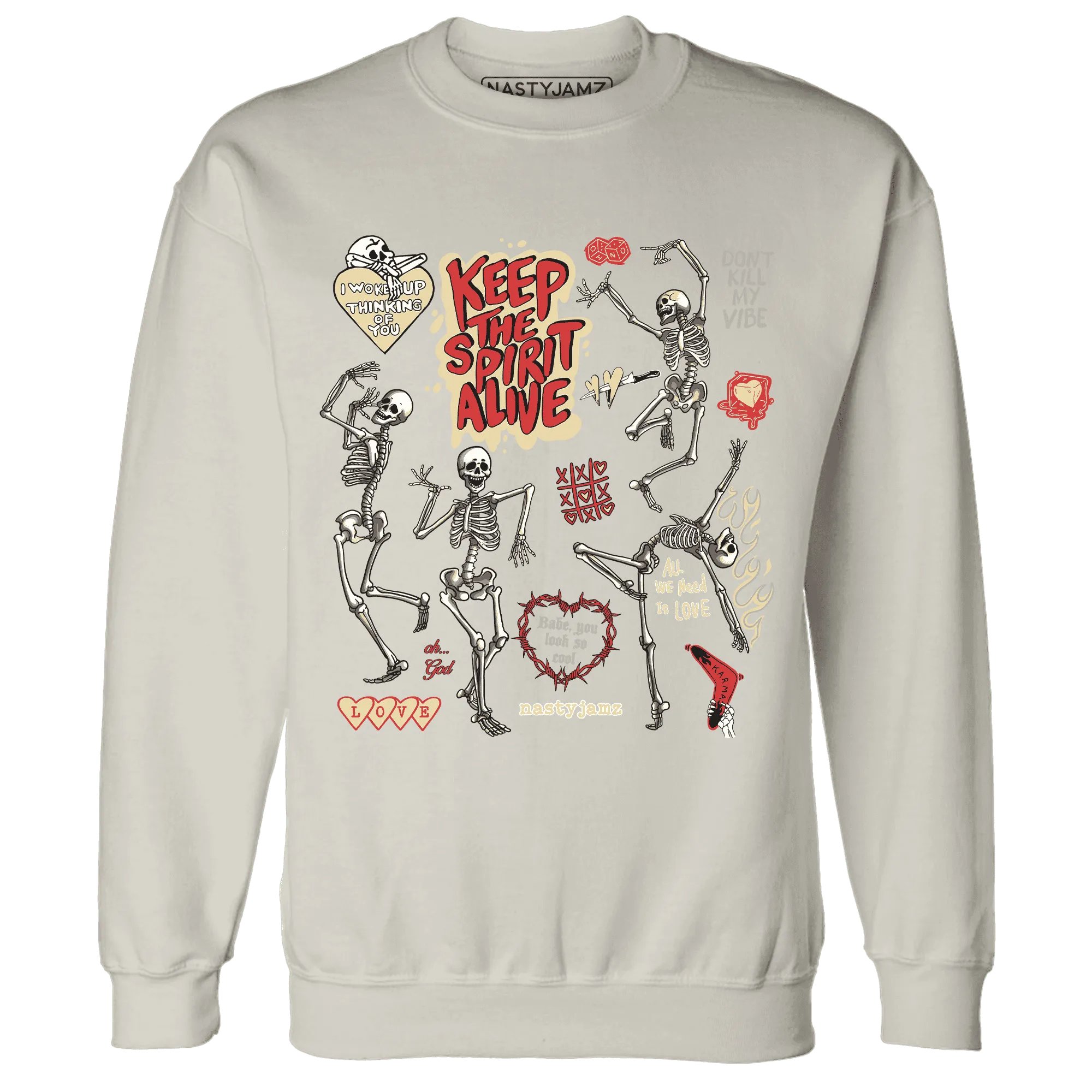 Dunk-Strawberry-Waffle-Sweatshirt-Match-Keep-The-Spirit-Alive