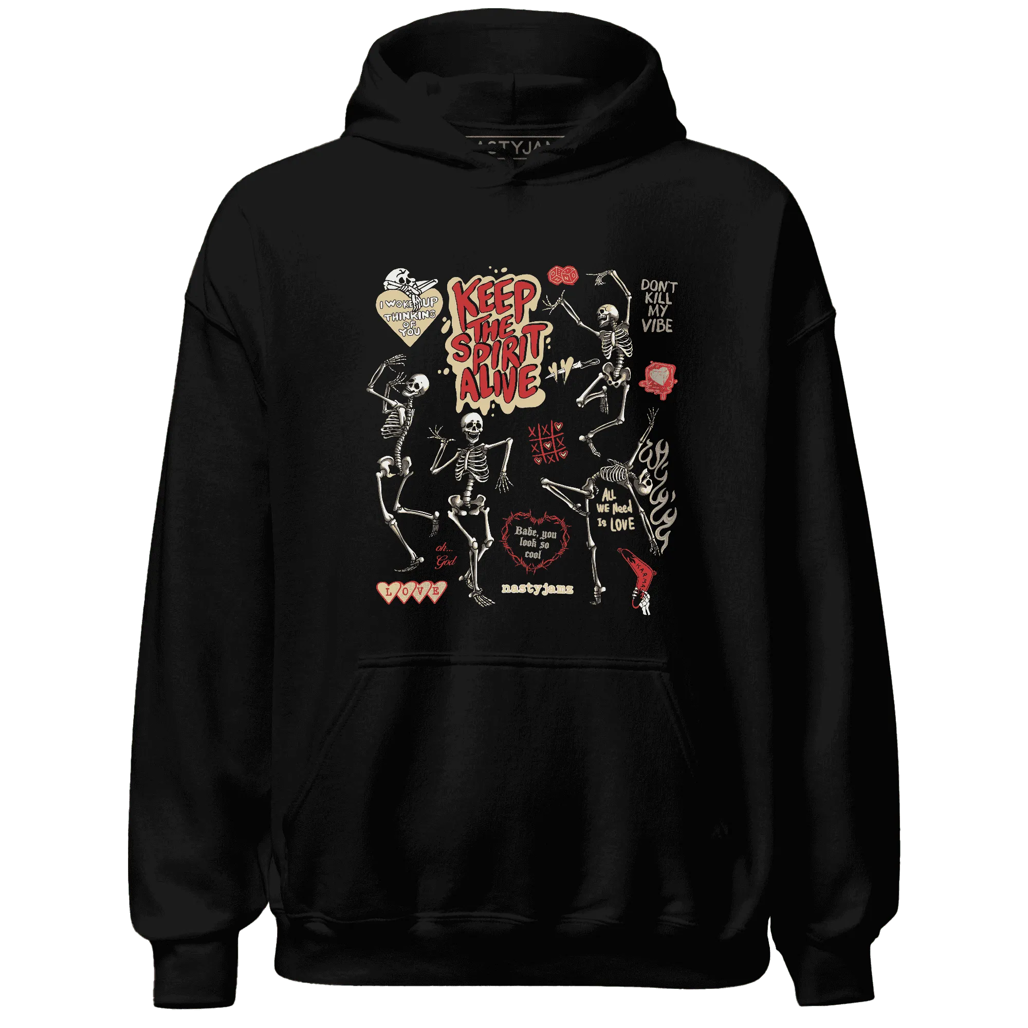 Dunk-Strawberry-Waffle-Hoodie-Match-Keep-The-Spirit-Alive