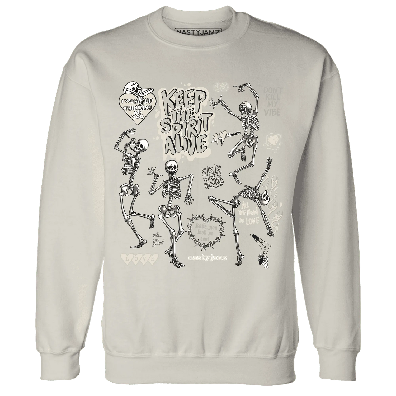 Gratitude-11s-NastyJamz-Sweatshirt-Match-Keep-The-Spirit-Alive