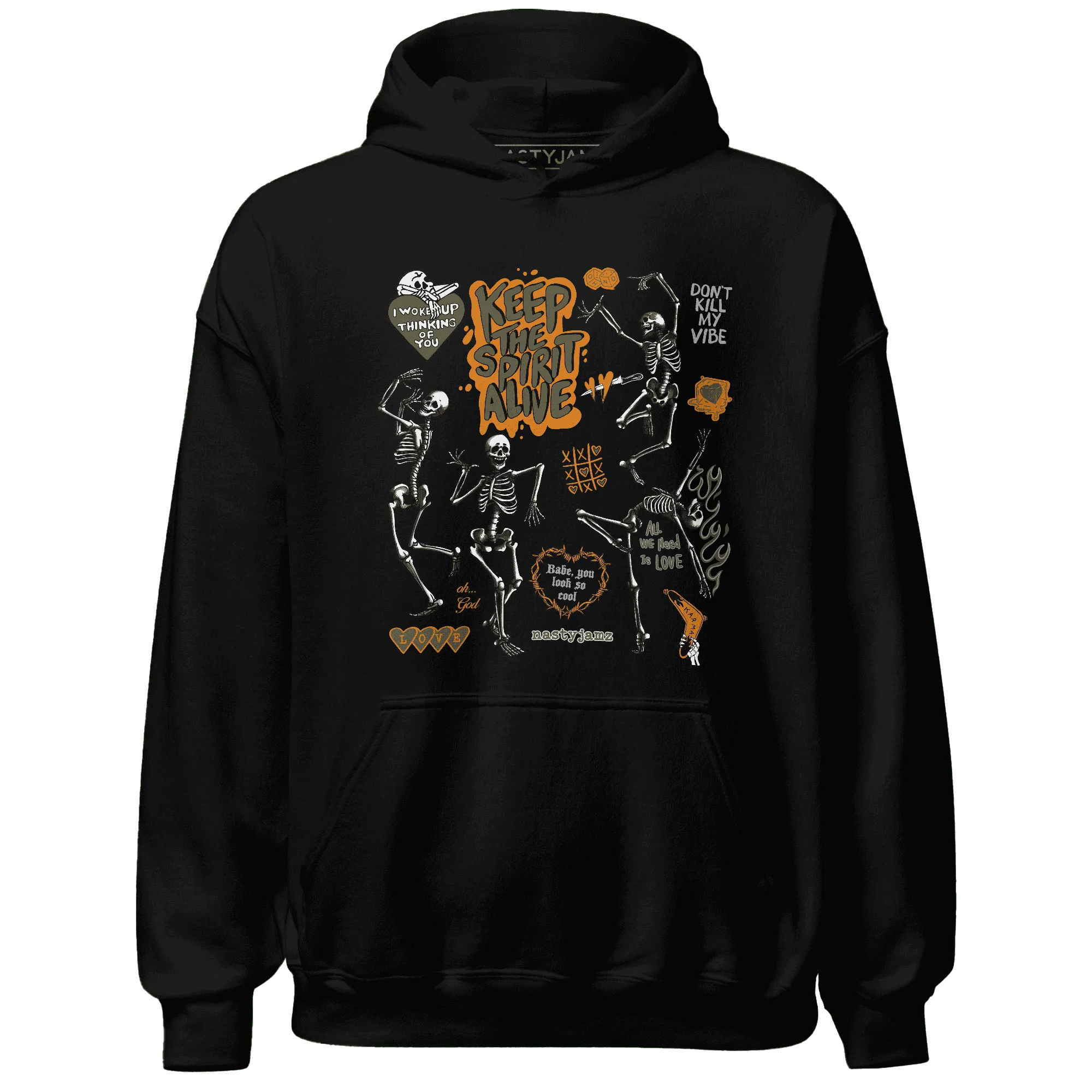 Olive-5s-NastyJamz-Hoodie-Match-Keep-The-Spirit-Alive