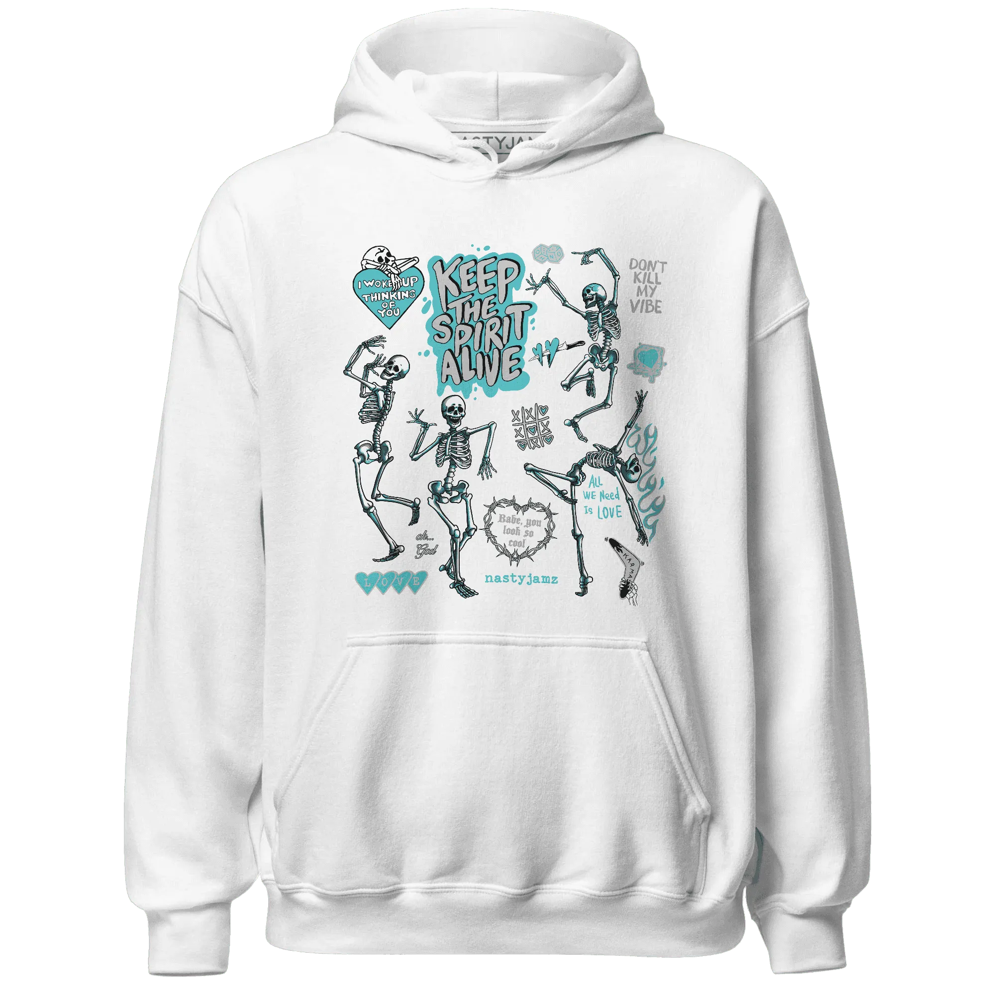 NBL-Cyan-Burst-9060-NastyJamz-Hoodie-Match-Keep-The-Spirit-Alive