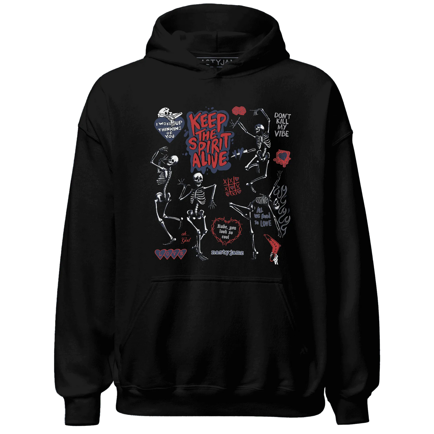 VaporMax-Air-Plus-Midnight-Navy-Gold-Black-NastyJamz-Hoodie-Match-Keep-The-Spirit-Alive