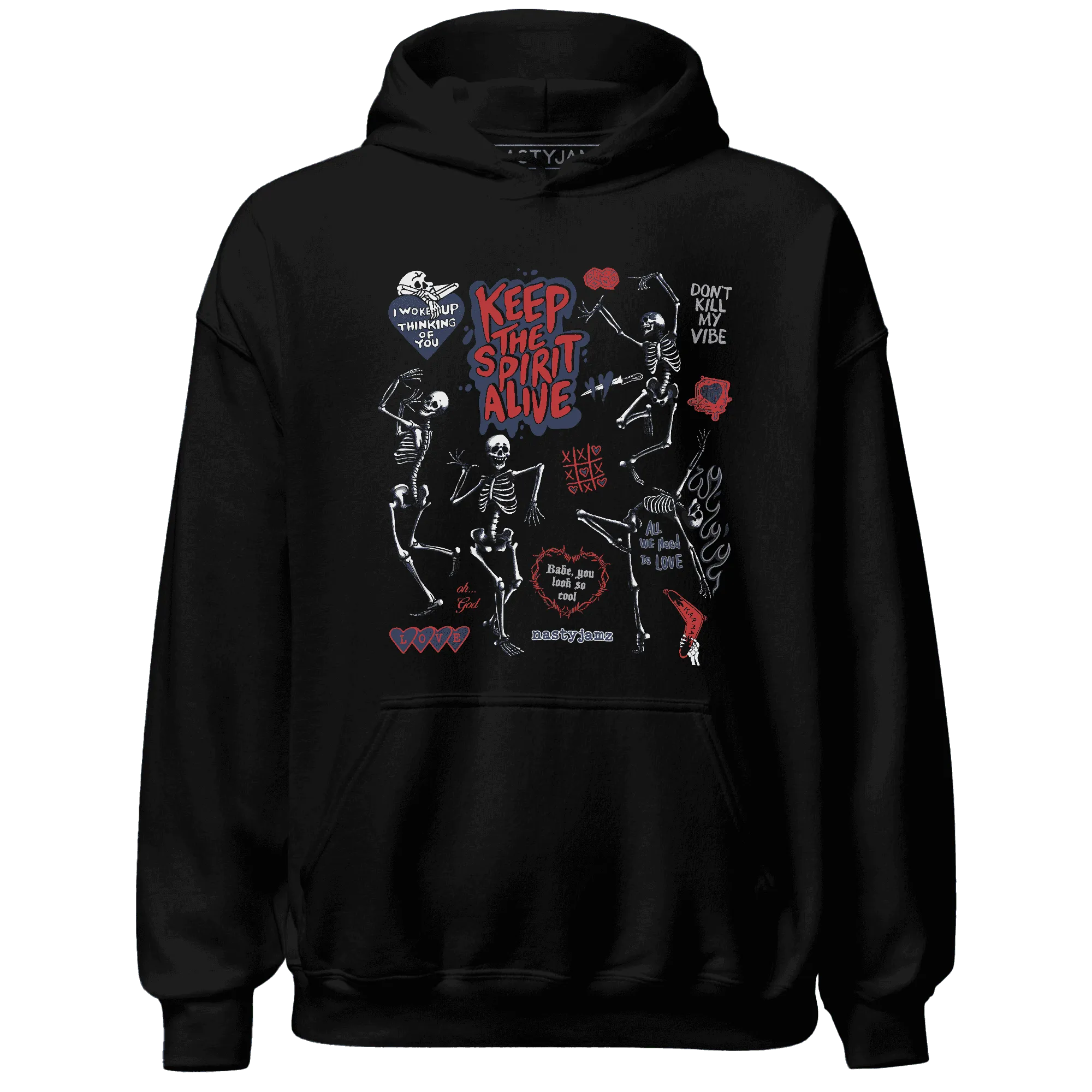 VaporMax-Air-Plus-Midnight-Navy-Gold-Black-NastyJamz-Hoodie-Match-Keep-The-Spirit-Alive