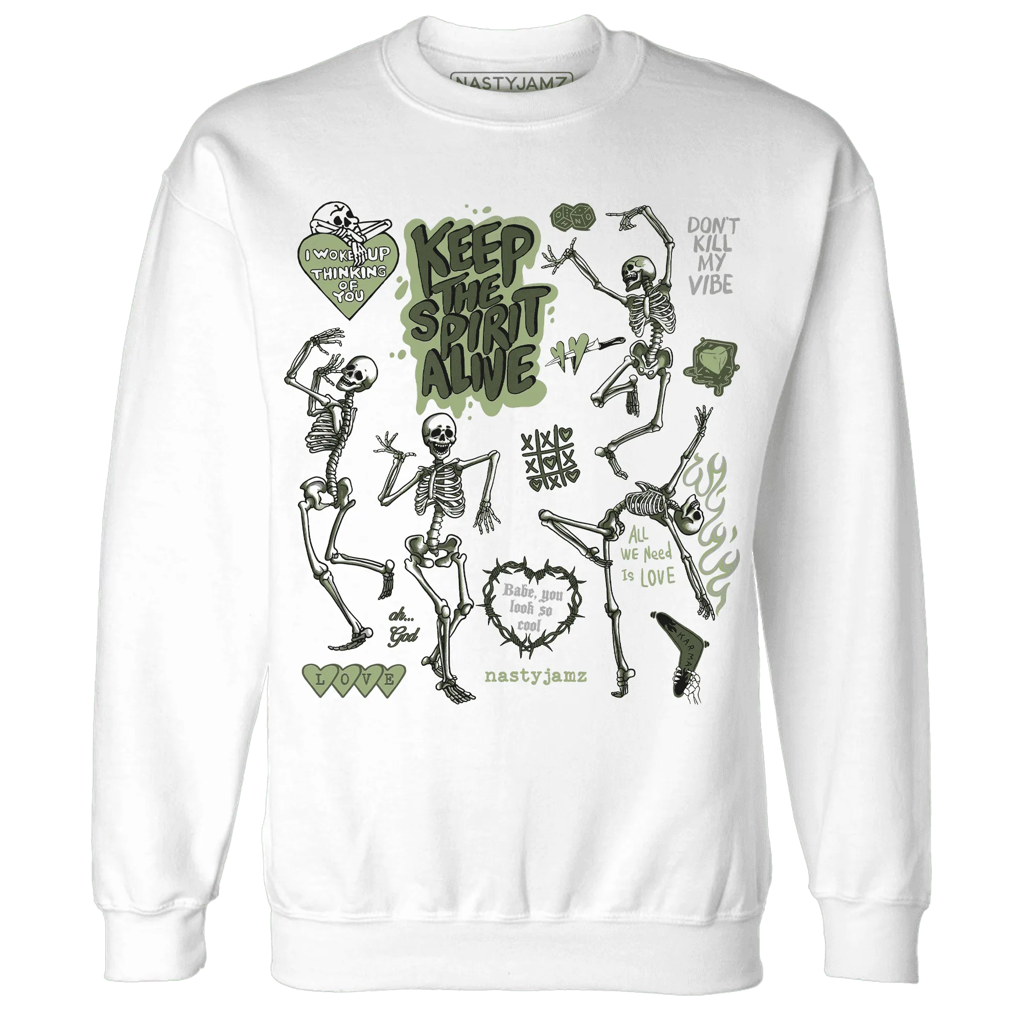 VaporMax-Plus-Alligator-NastyJamz-Sweatshirt-Match-Keep-The-Spirit-Alive