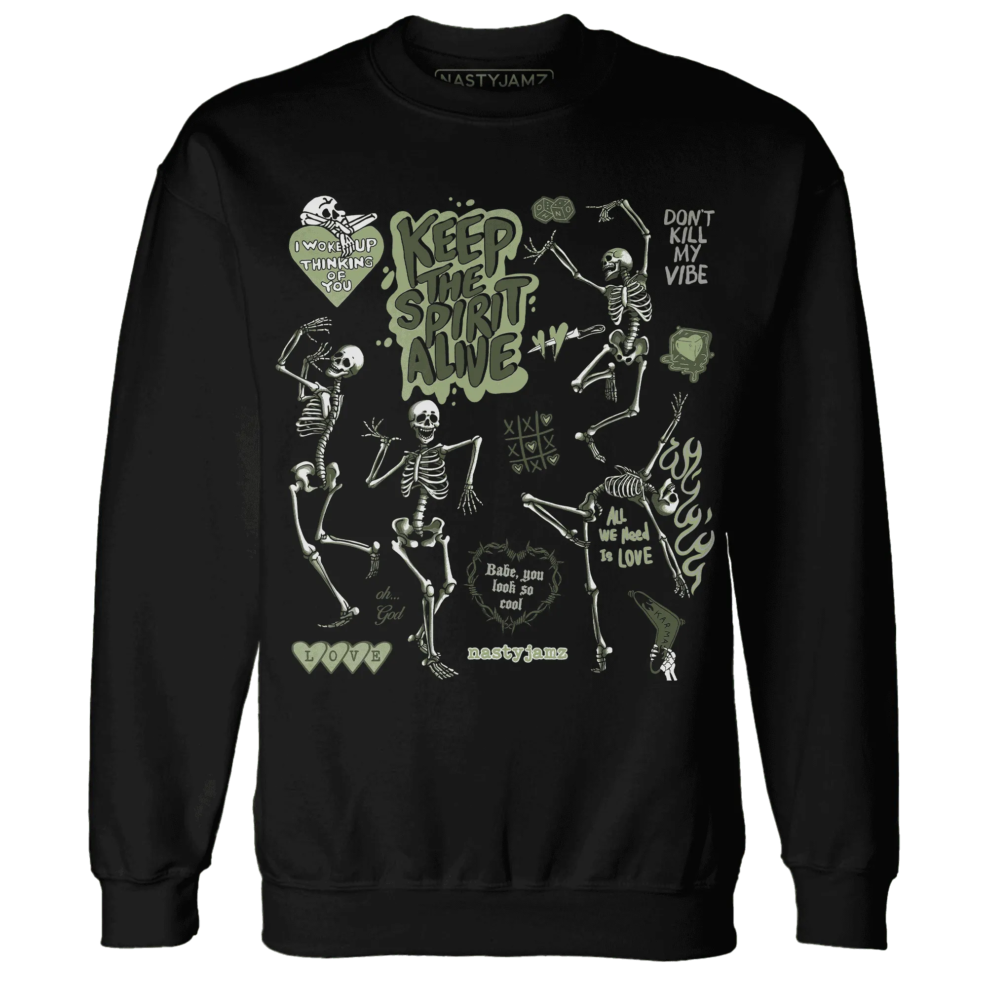 VaporMax-Plus-Alligator-NastyJamz-Sweatshirt-Match-Keep-The-Spirit-Alive