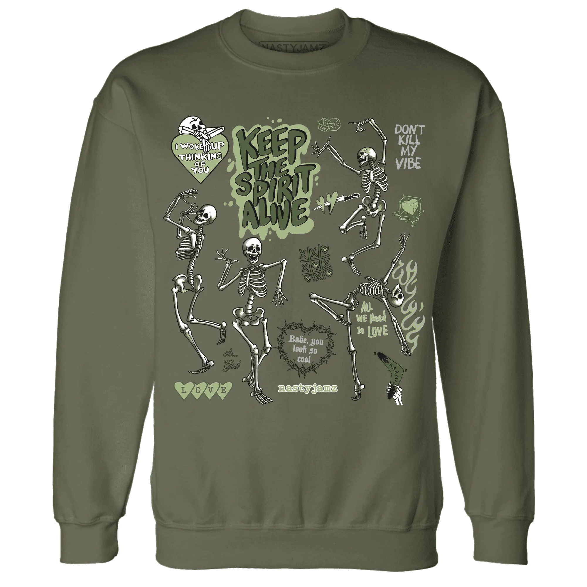 VaporMax-Plus-Alligator-NastyJamz-Sweatshirt-Match-Keep-The-Spirit-Alive