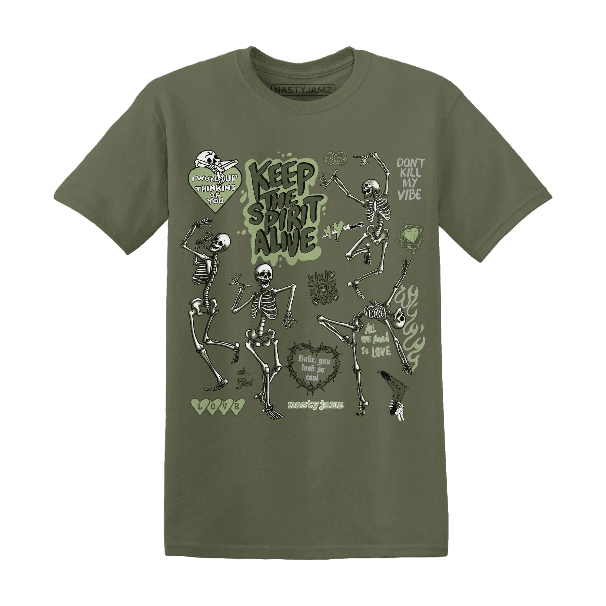 VaporMax-Plus-Alligator-T-Shirt-Match-Keep-The-Spirit-Alive