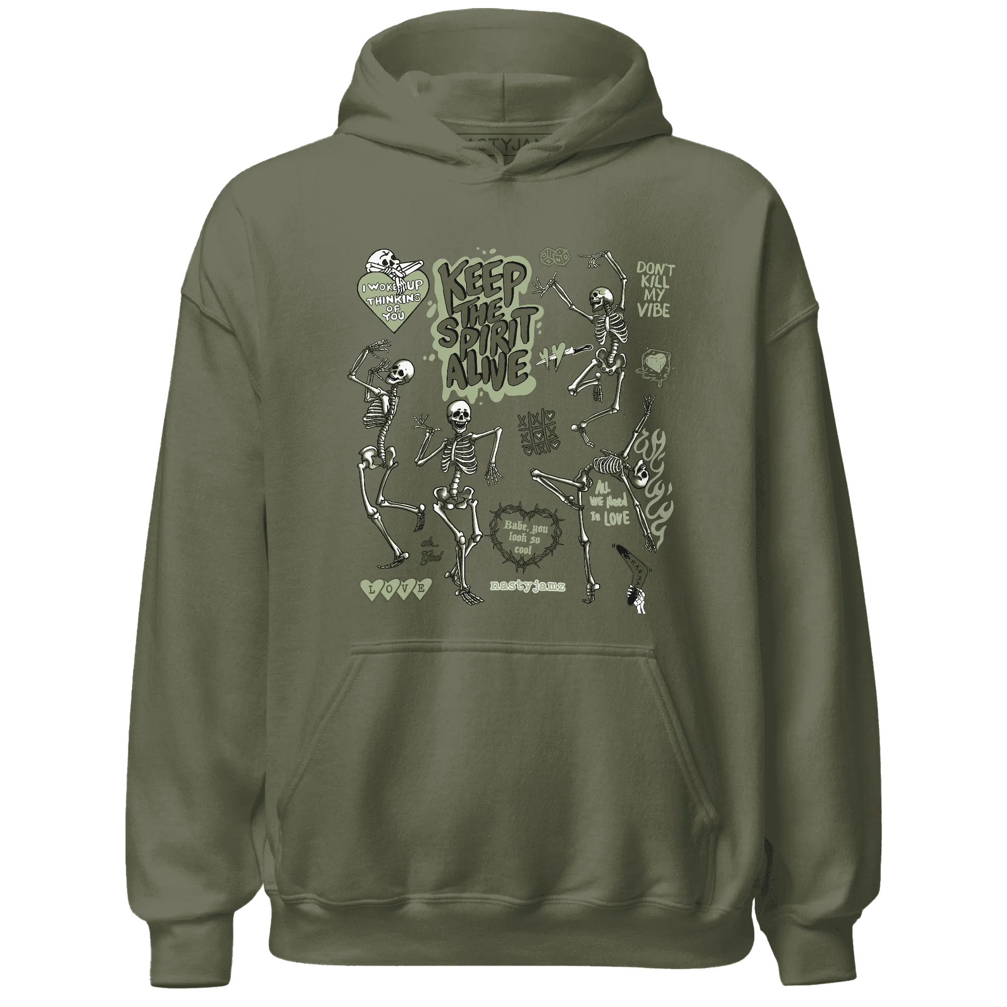 VaporMax-Plus-Alligator-NastyJamz-Hoodie-Match-Keep-The-Spirit-Alive