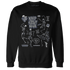 VaporMax-Plus-Midnight-Navy-White-Metallic-Silver-Sweatshirt-Match-Keep-The-Spirit-Alive