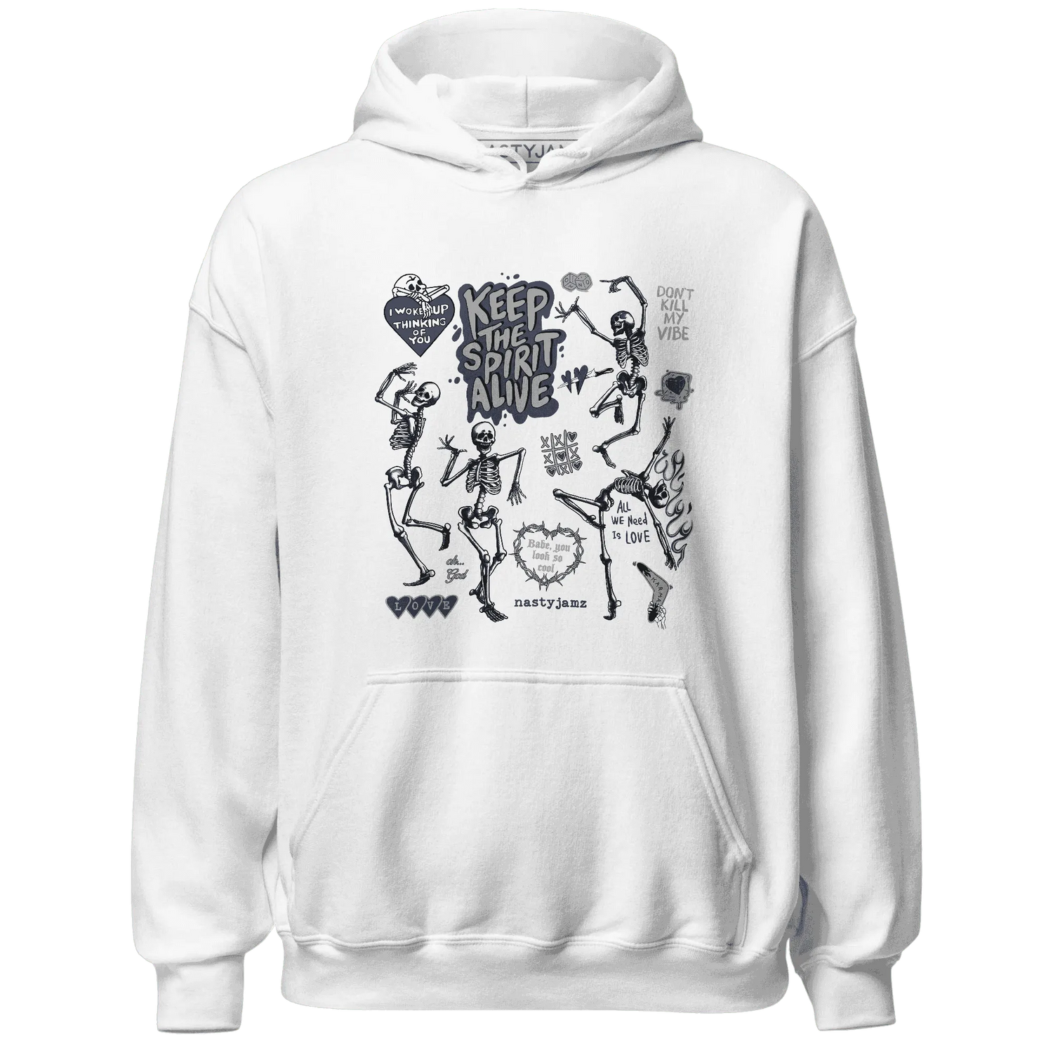 VaporMax-Plus-Midnight-Navy-White-Metallic-Silver-Hoodie-Match-Keep-The-Spirit-Alive