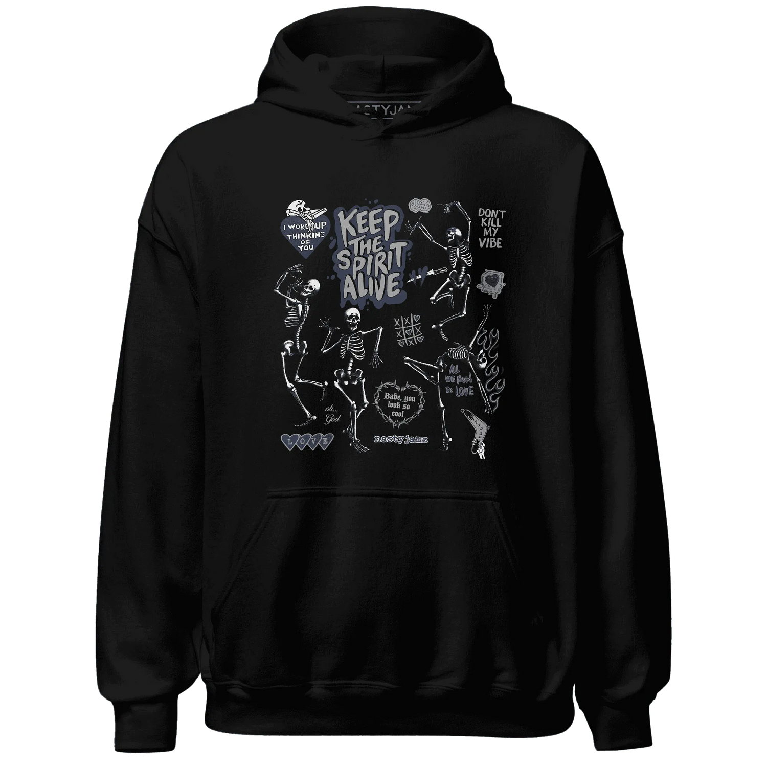VaporMax-Plus-Midnight-Navy-White-Metallic-Silver-Hoodie-Match-Keep-The-Spirit-Alive