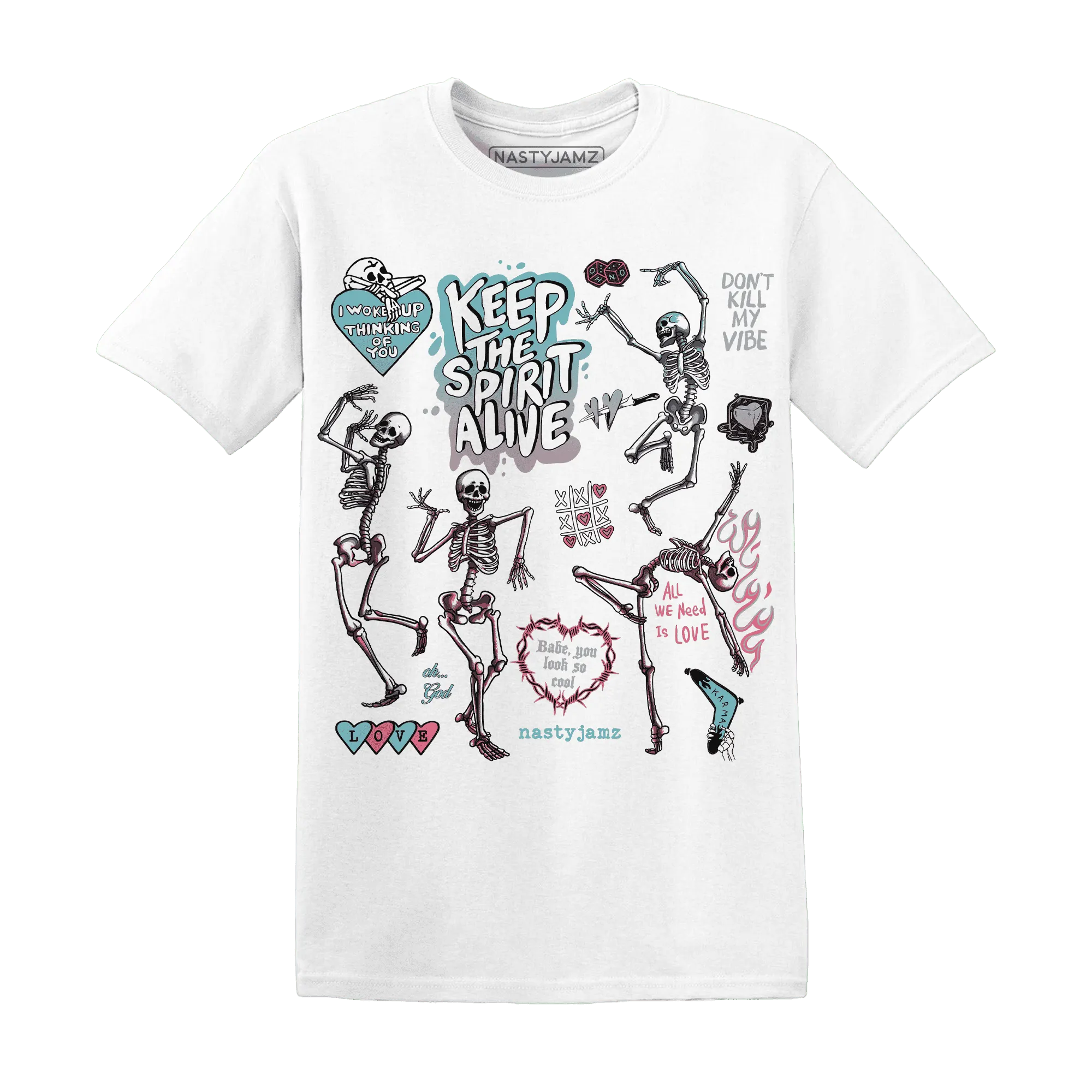 VaporMax-Plus-South-Beach-NastyJamz-T-Shirt-Match-Keep-The-Spirit-Alive
