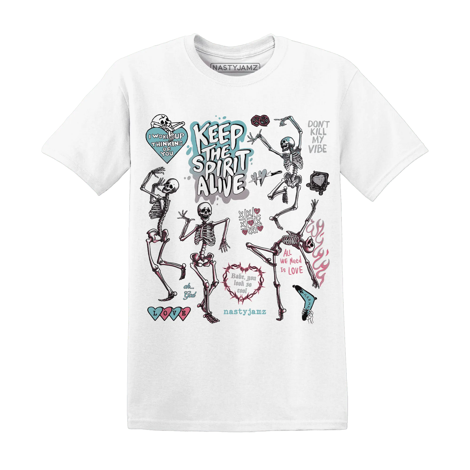 VaporMax-Plus-South-Beach-T-Shirt-Match-Keep-The-Spirit-Alive