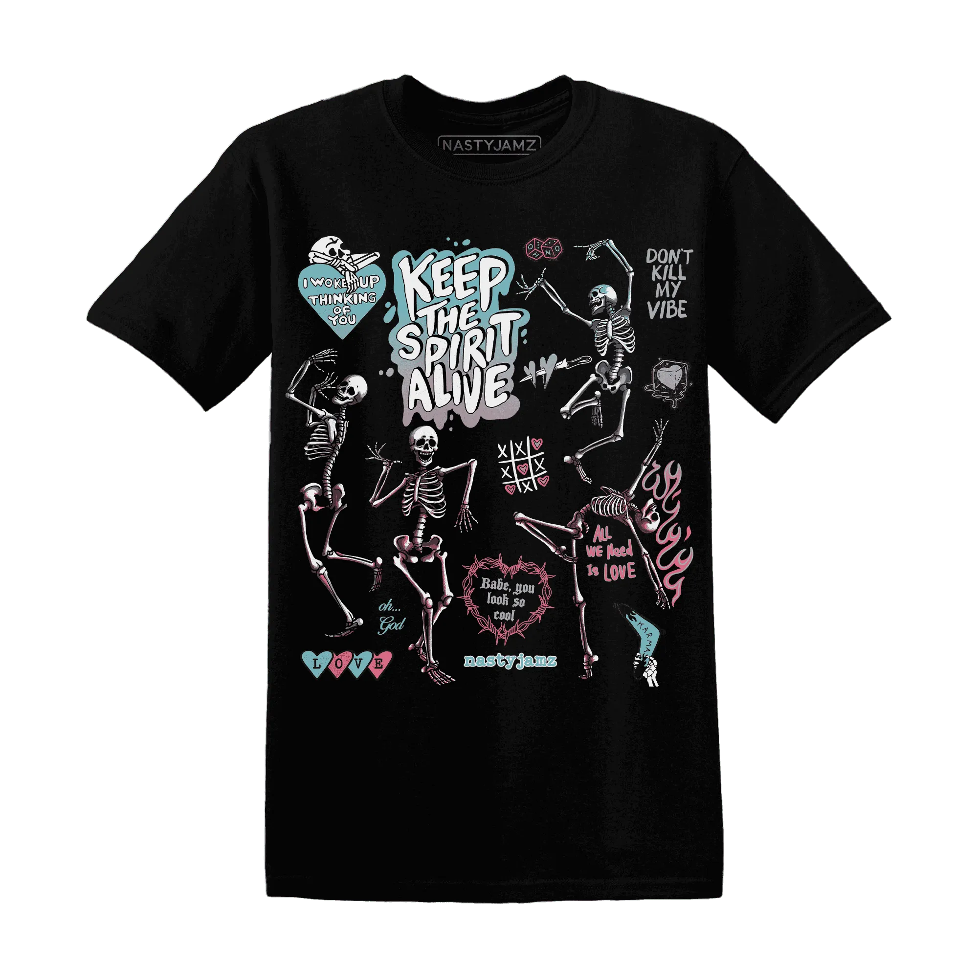 VaporMax-Plus-South-Beach-NastyJamz-T-Shirt-Match-Keep-The-Spirit-Alive