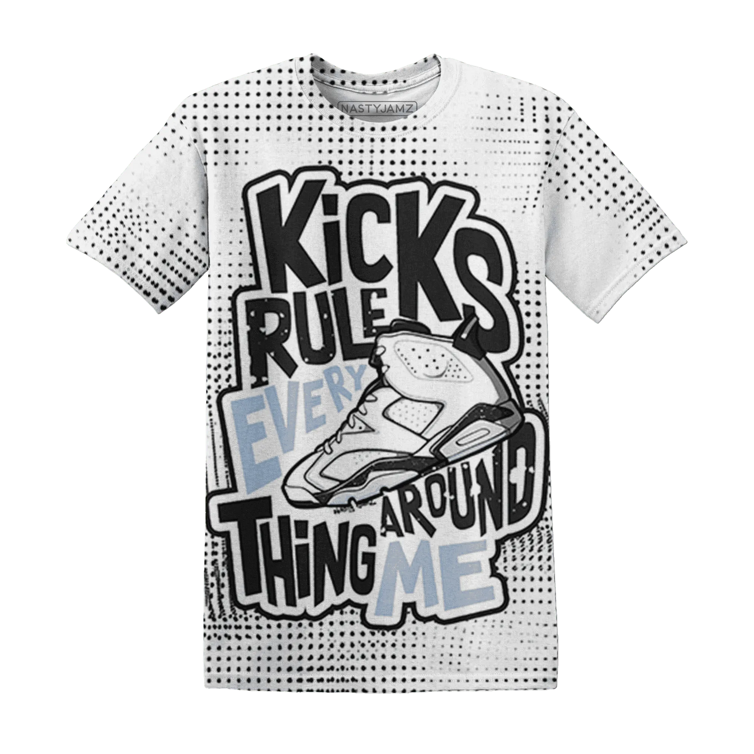 Reverse-Oreo-6s-T-Shirt-Match-Kicks-Rule