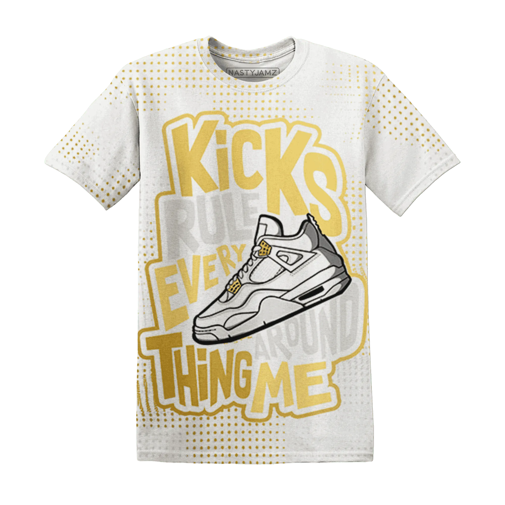 Sail-4s-T-Shirt-Match-Kicks-Rule