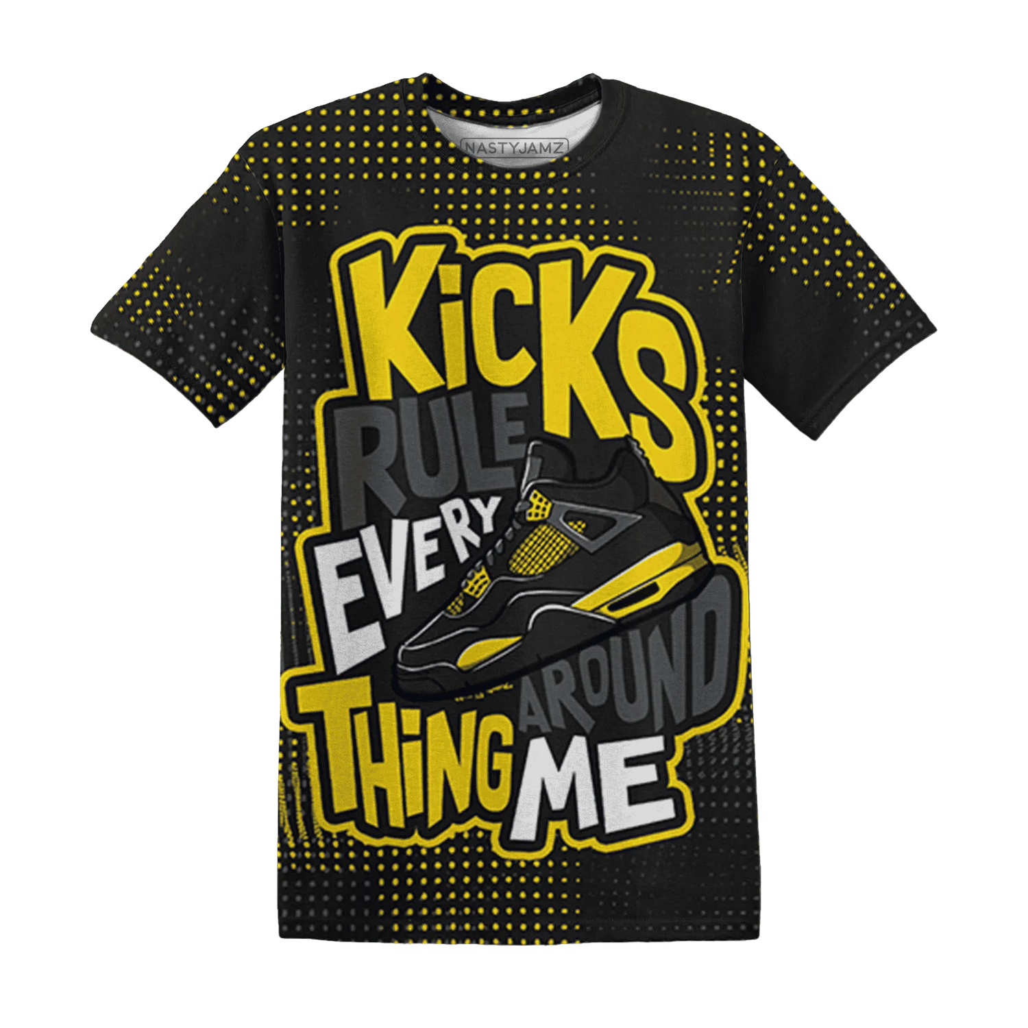 Thunder-4s-T-Shirt-Match-Kicks-Rule