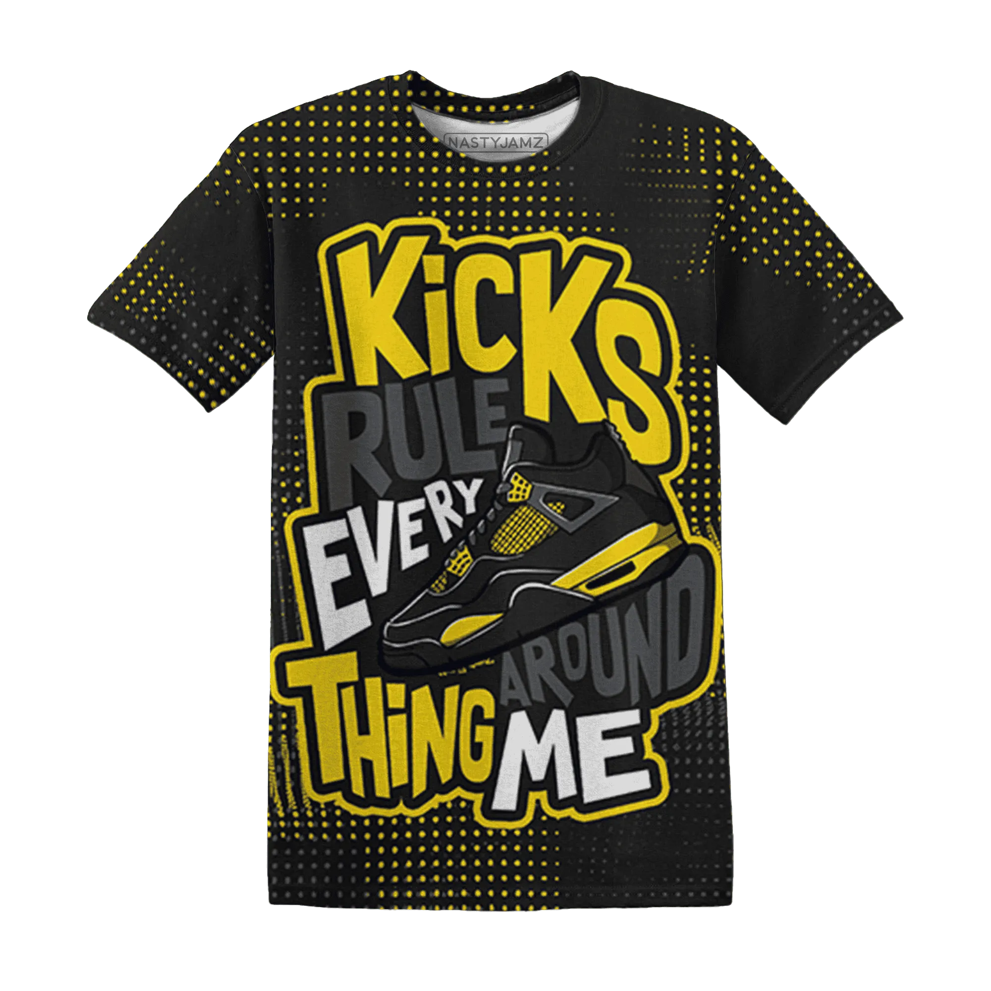 Thunder-4s-T-Shirt-Match-Kicks-Rule